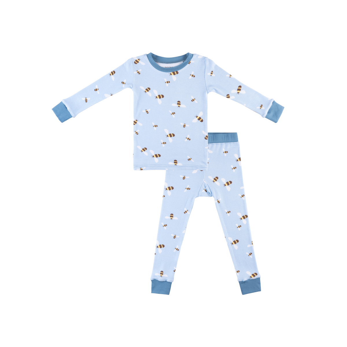 Toddler/Kids Bamboo Pajamas - Blue Bees