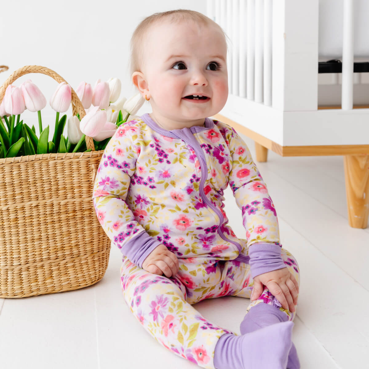 Baby Bamboo Pajamas w/ DreamCuffs®