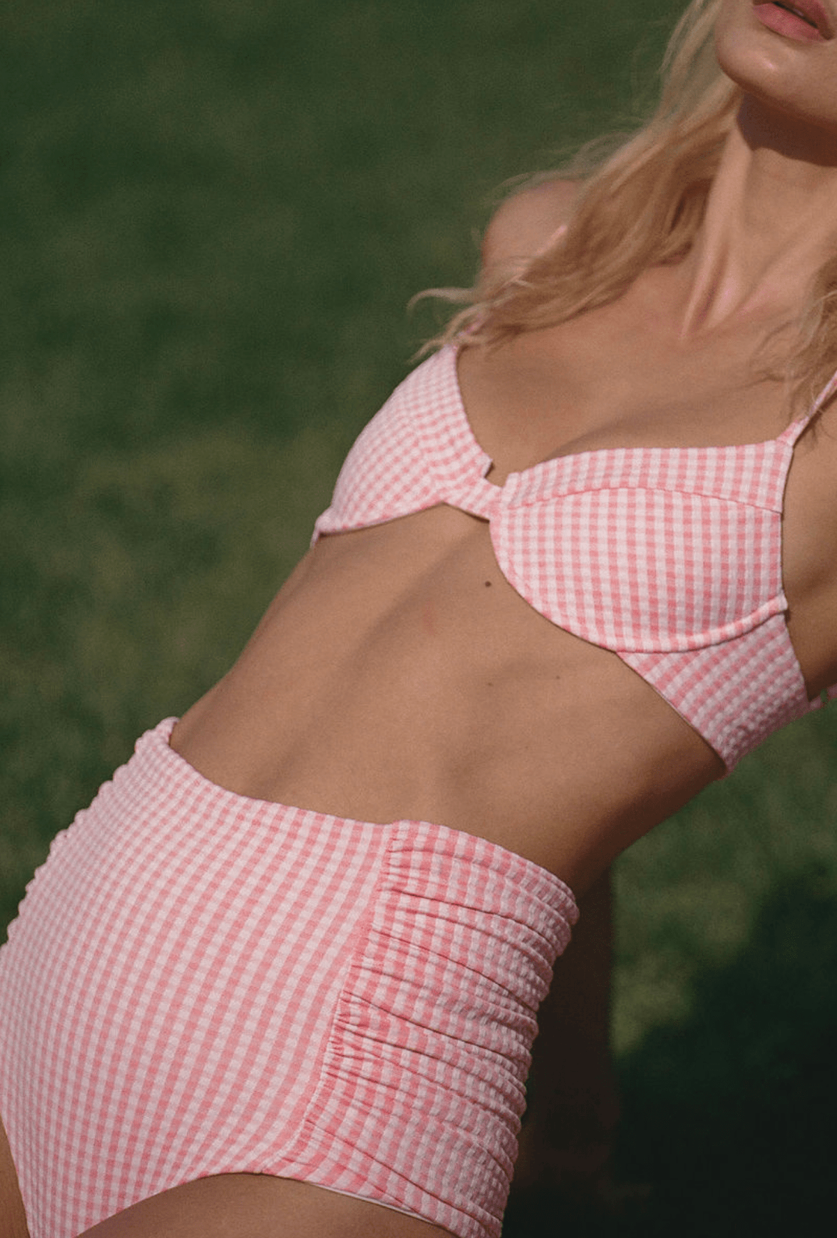 The Luisa Bottom in Primrose Plaid