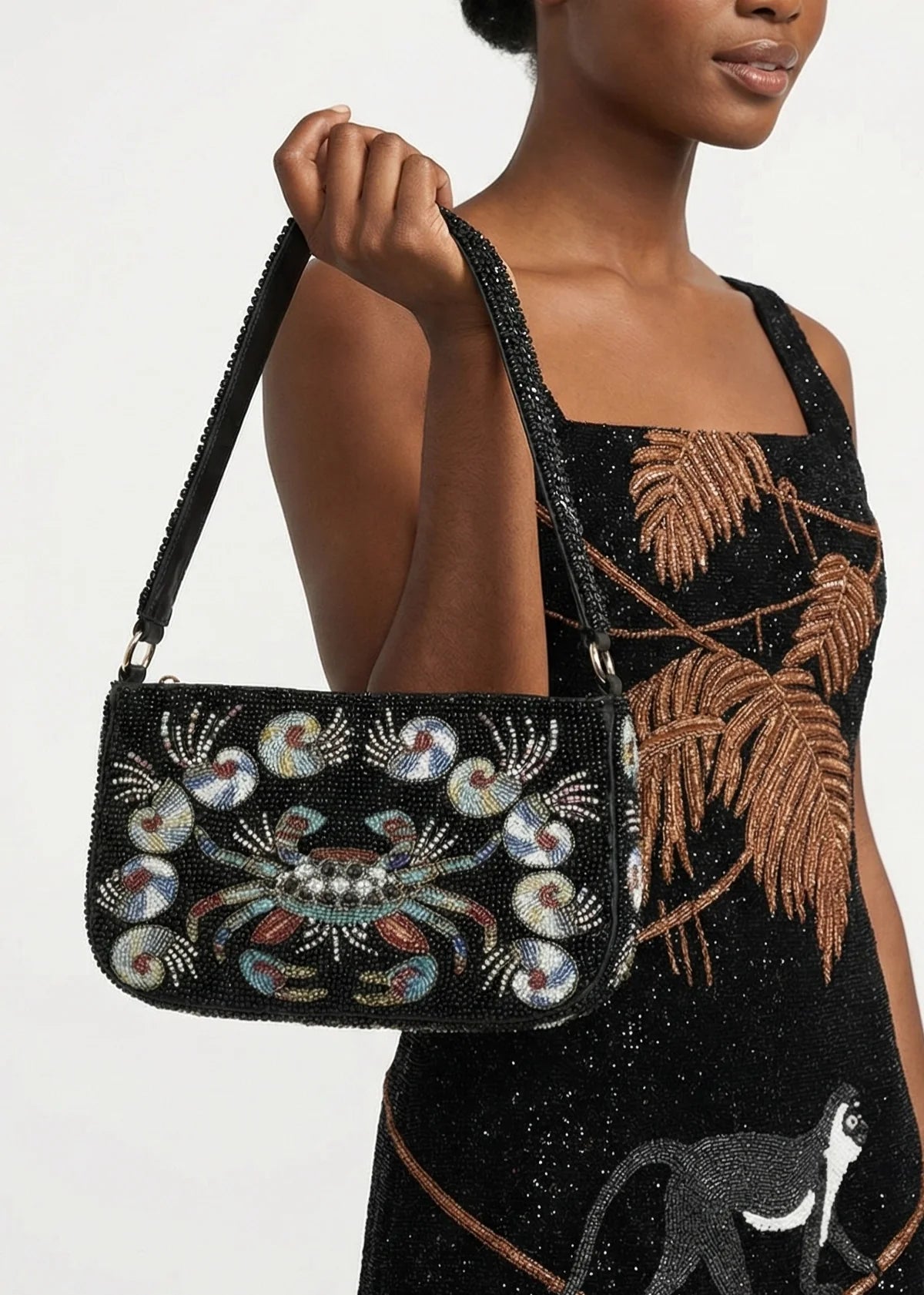 Amphitrite Black Bag