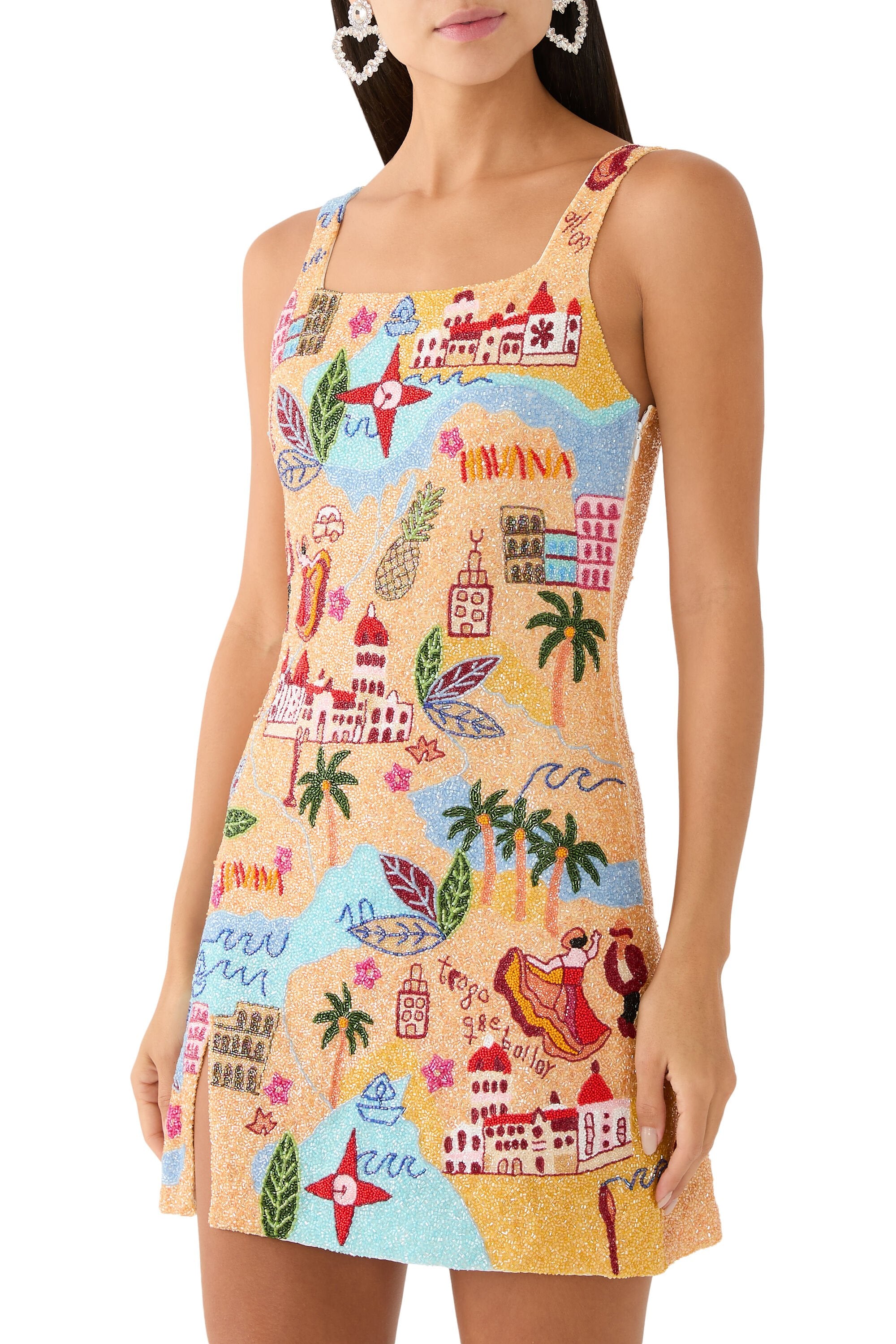 HAVANA DRESS YELLOW | OCEANUS