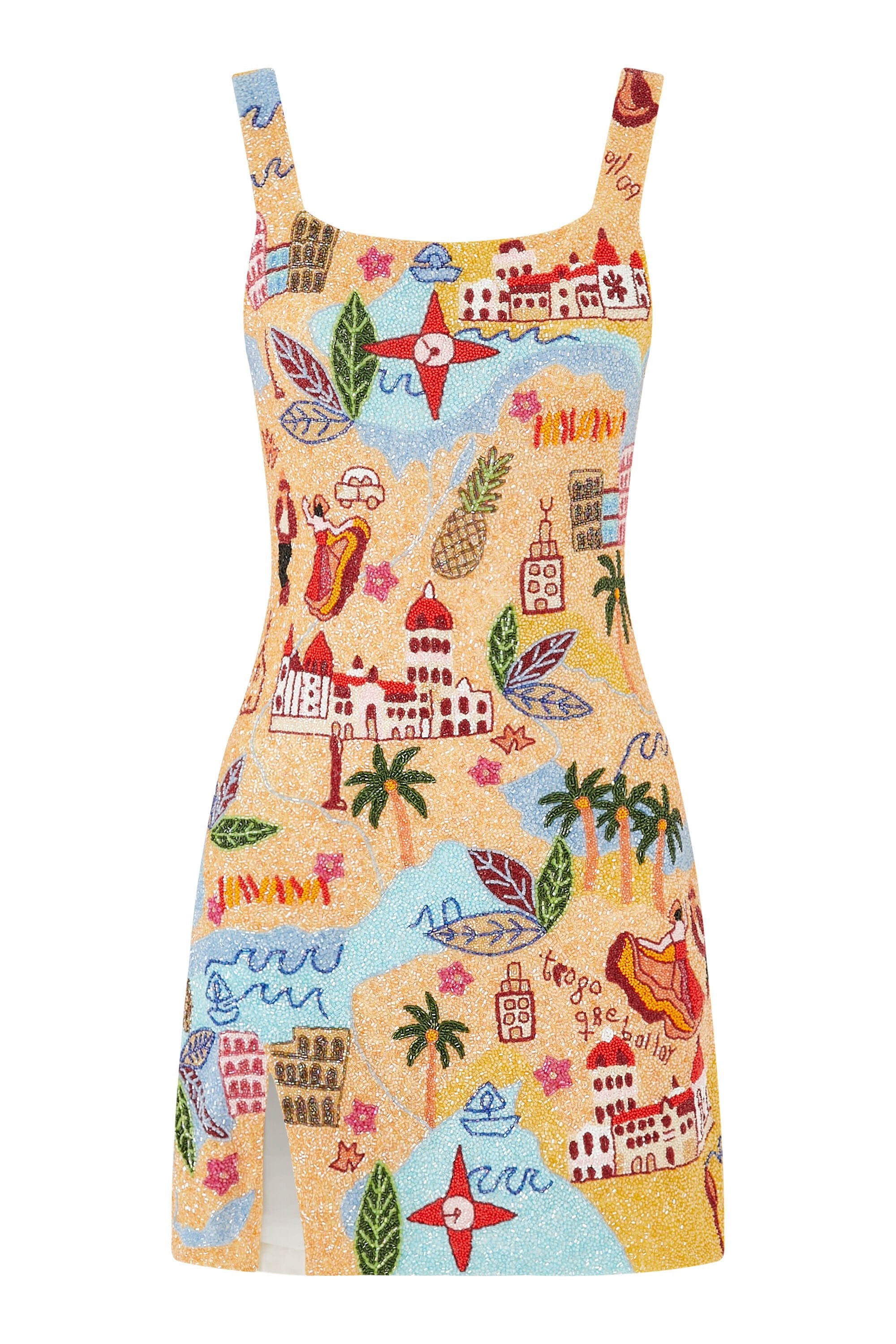 HAVANA DRESS YELLOW | OCEANUS