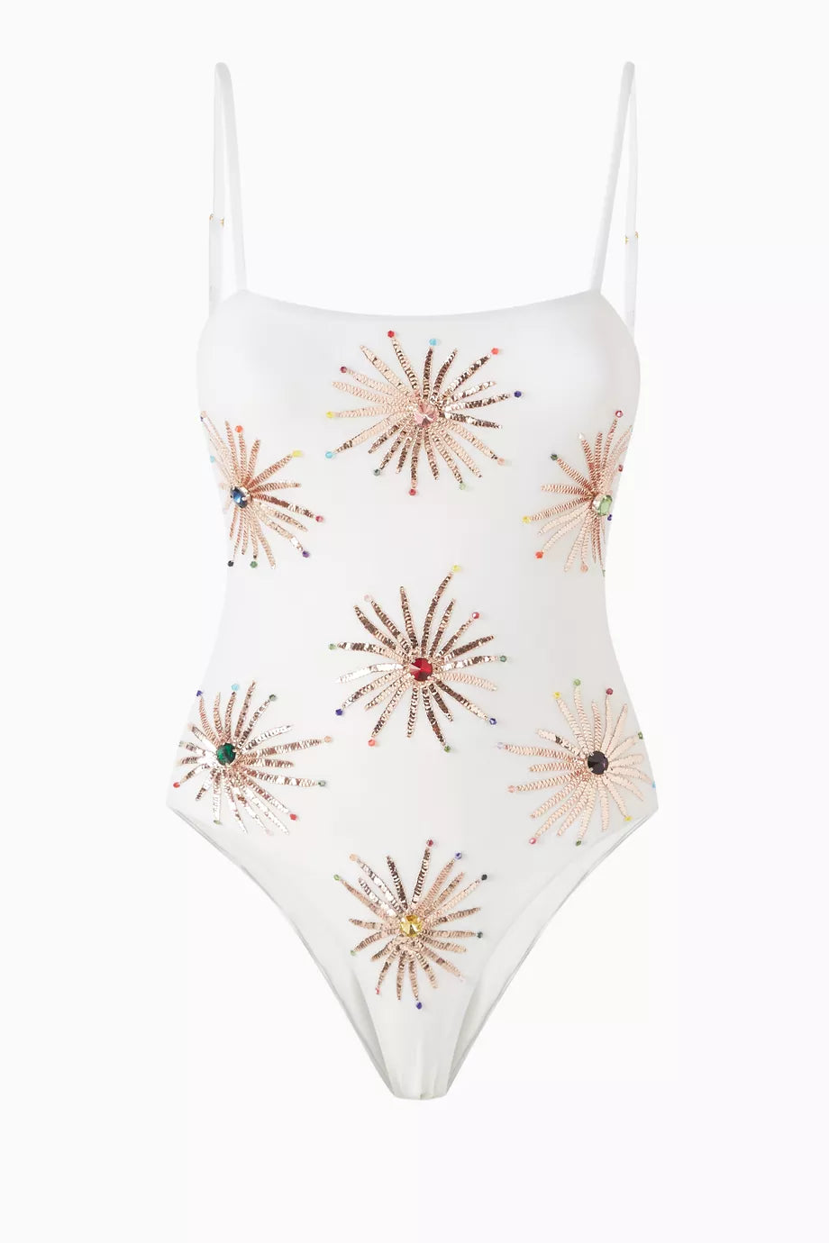 Dolly Two Strap Swimsuit | White