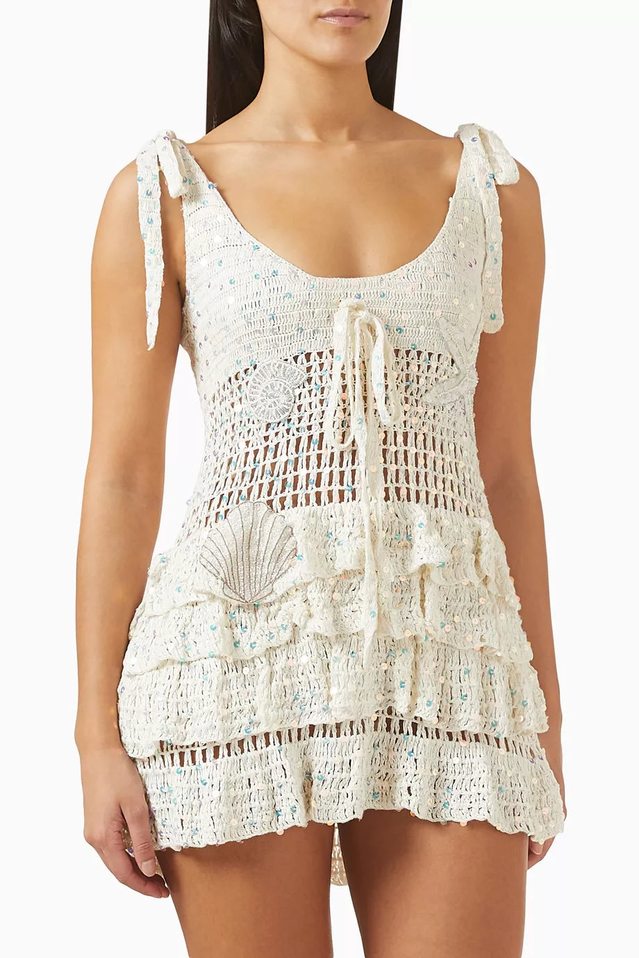 Mini Mermaid Dress | White Mermaid