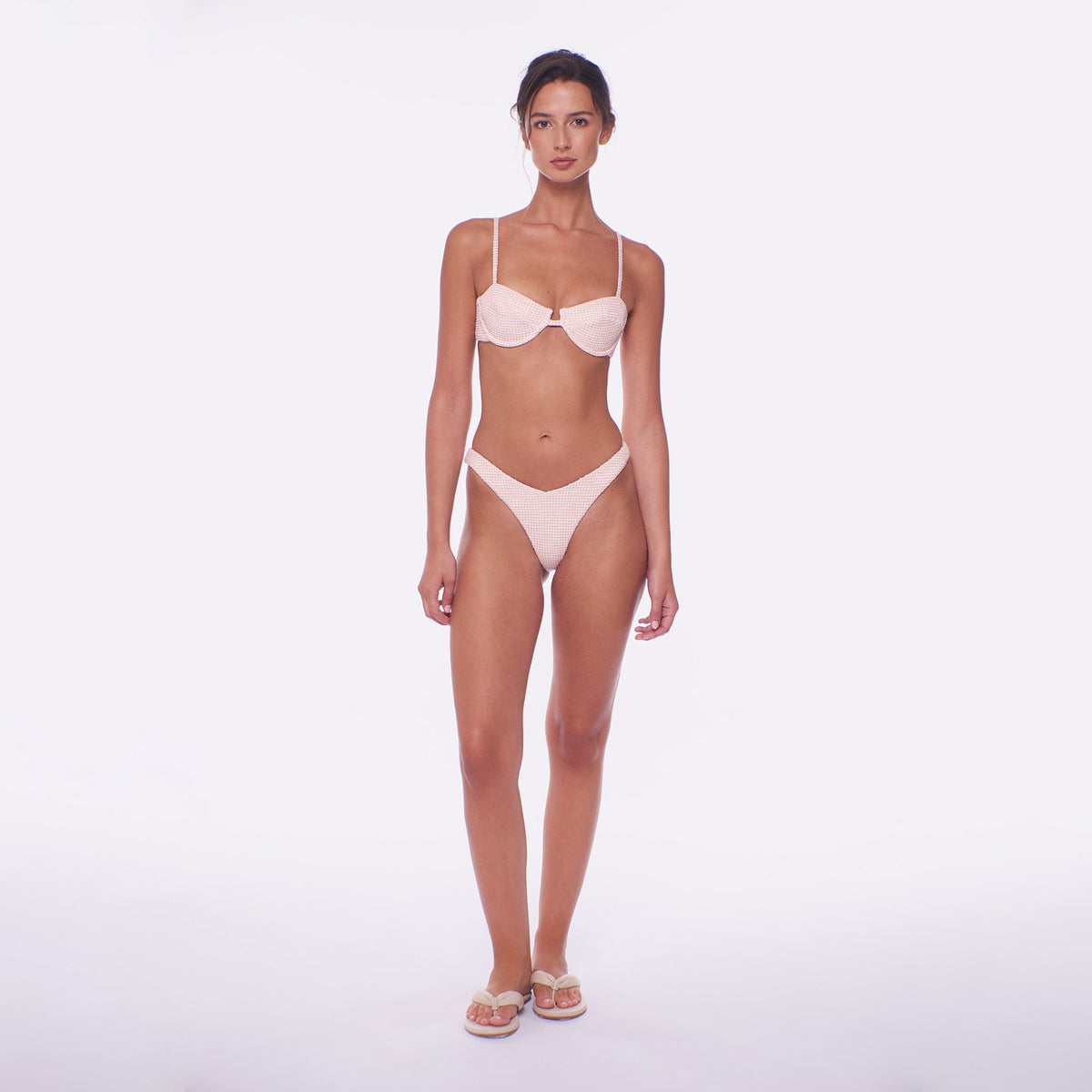Bella Textured Bikini Bottom