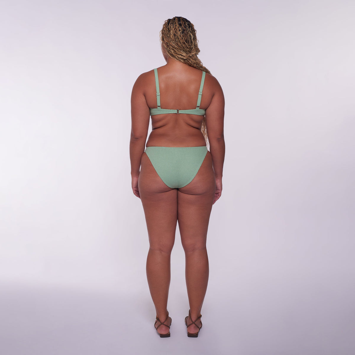 Bella Textured Bikini Bottom