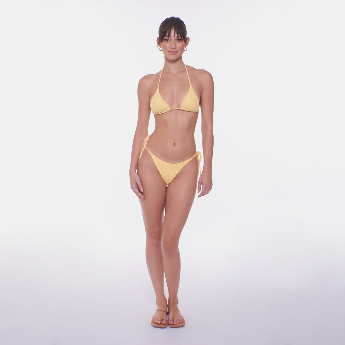 Tonie Textured Bikini Bottom