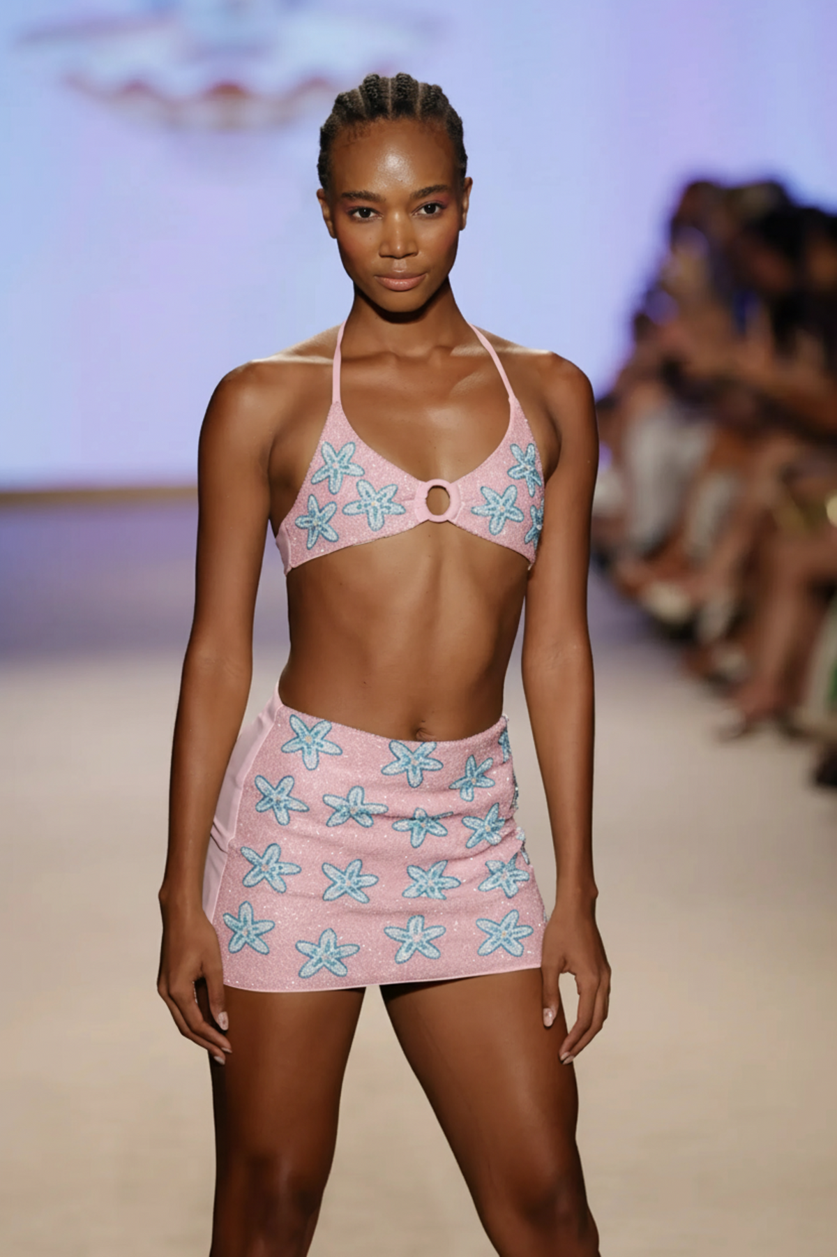 Mia's Marina Co-ord Skirt | Pink