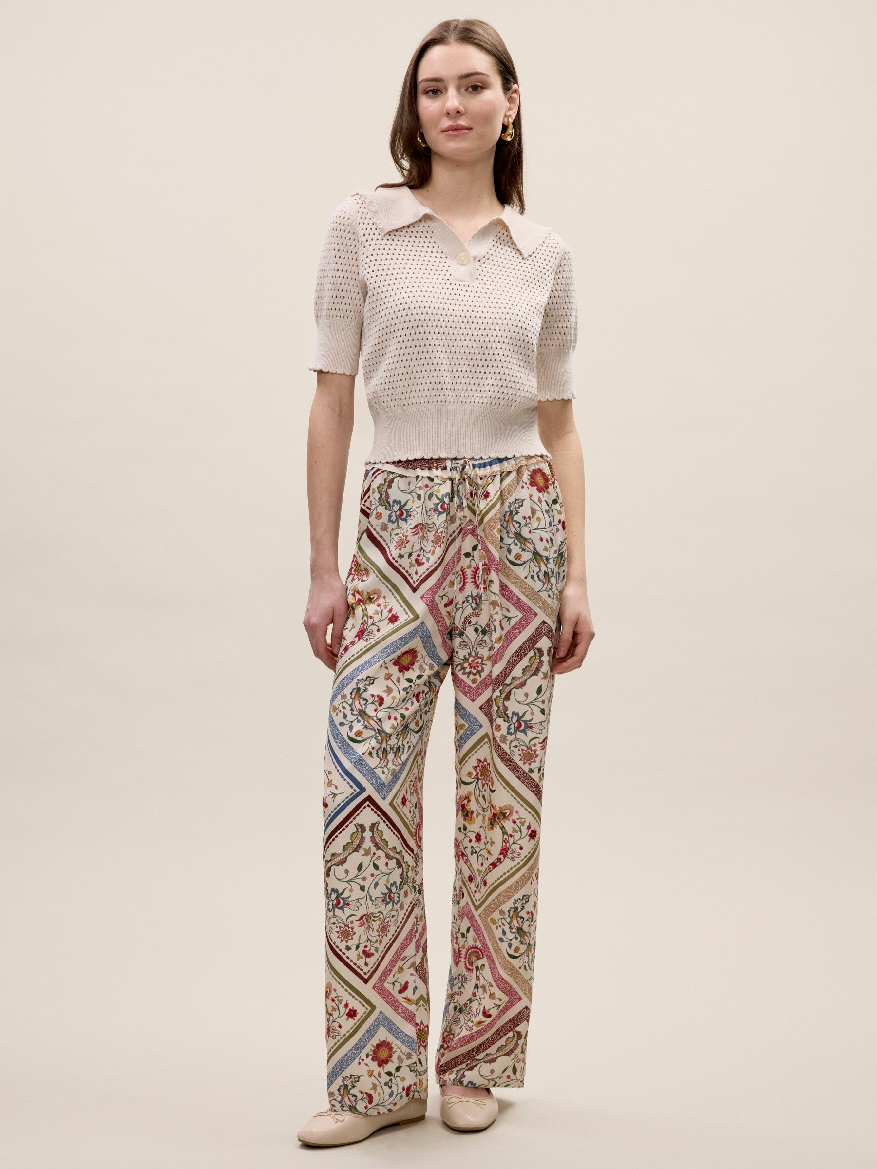 Irie Silky Pant | Rebecca Taylor
