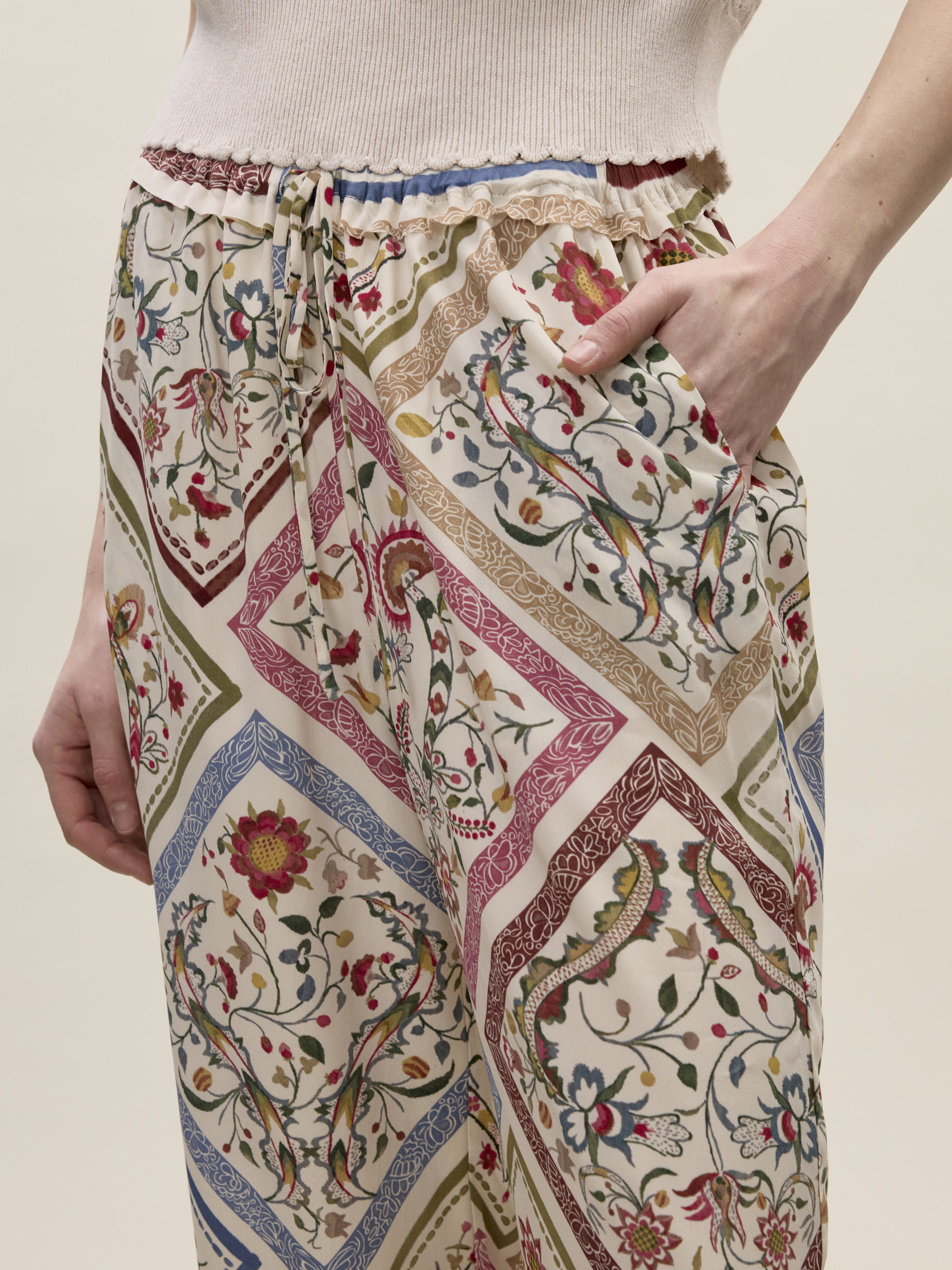 Irie Silky Pant | Rebecca Taylor