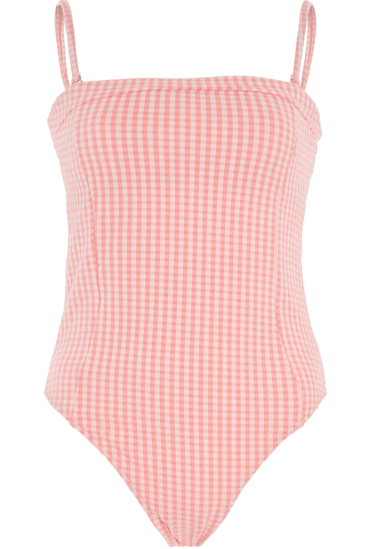 The Ines One Piece in Primrose Plaid