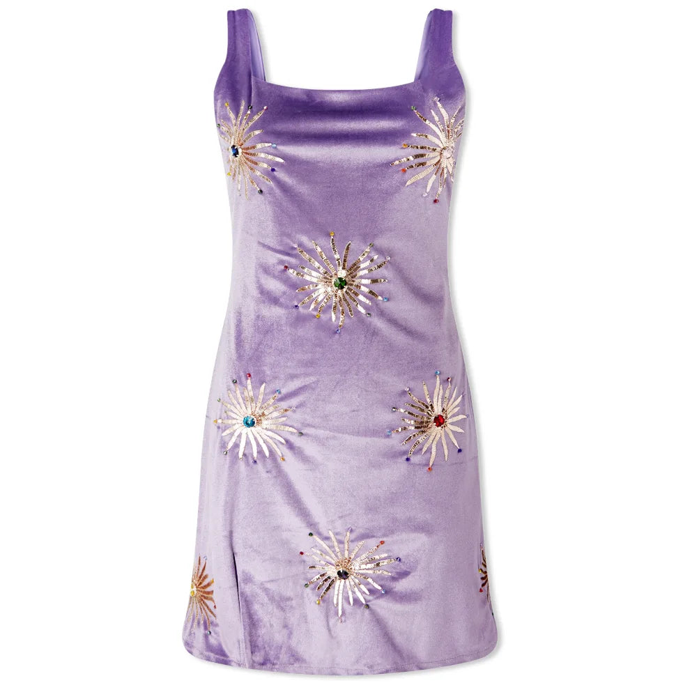 Oceanus - Callie Dress  - Velvet Lilac