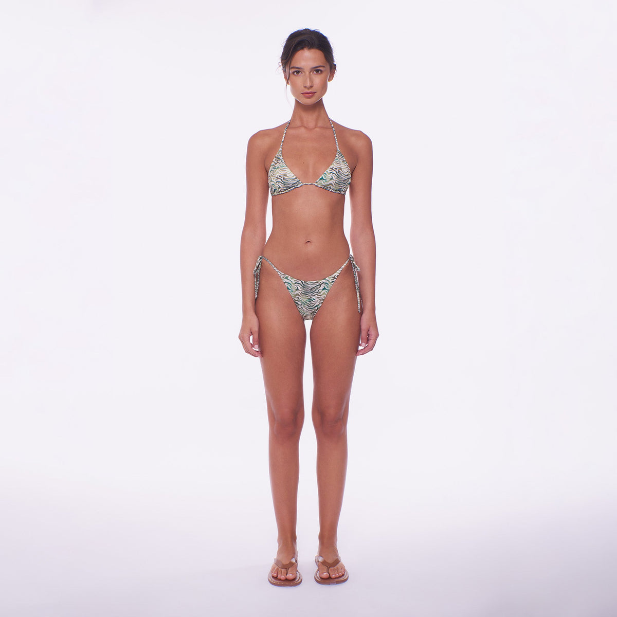 Ari Printed Bikini Bottom