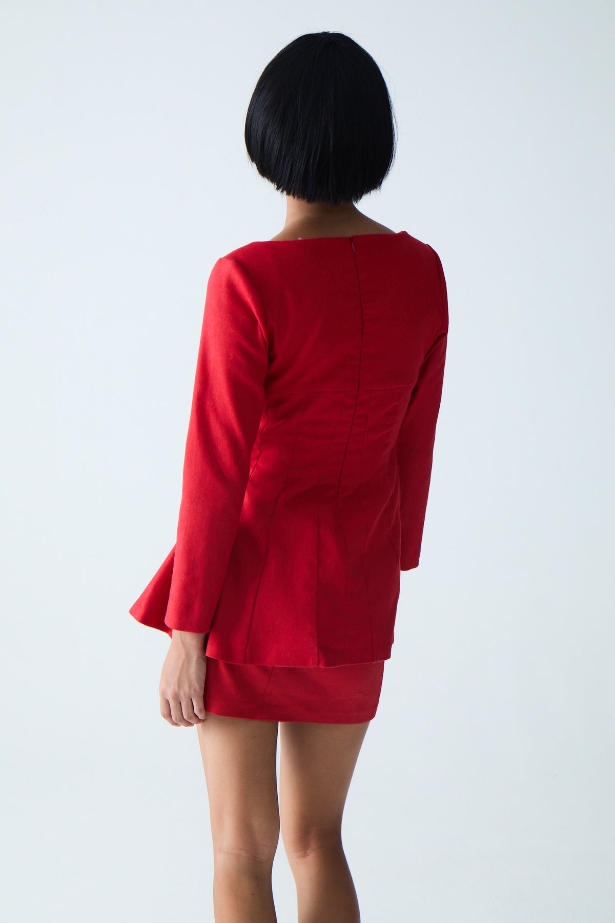 Kai Mini Skirt | Red