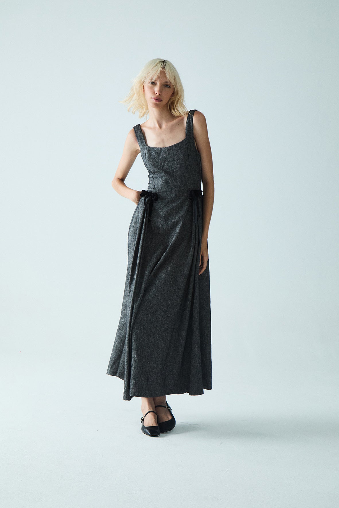 Aurora Maxi Dress | Grey