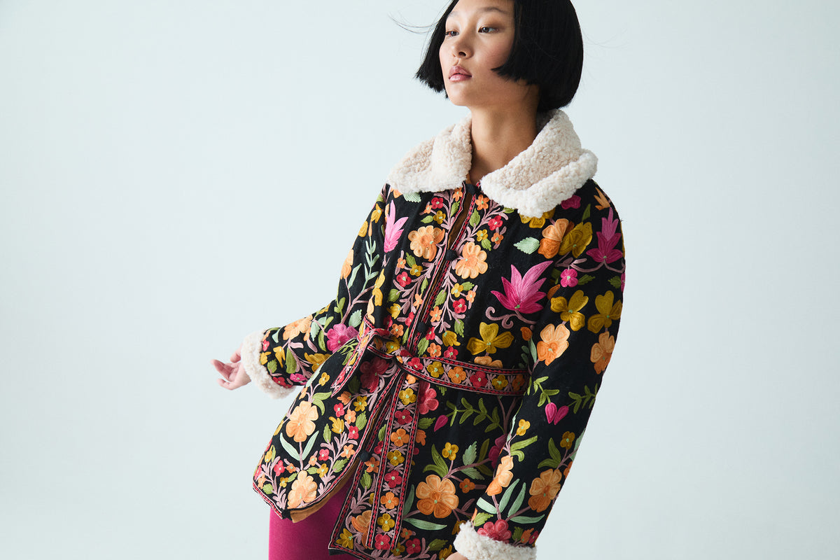 Ingrid Embroidered Jacket | Multi
