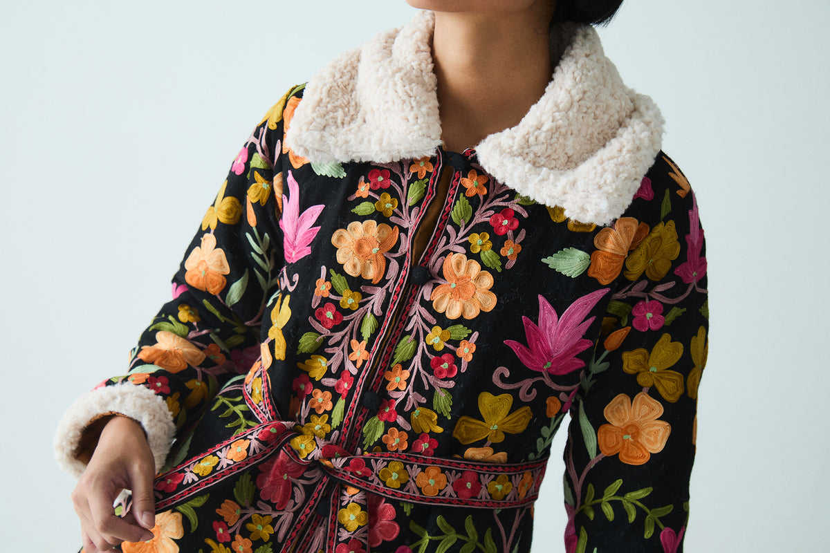 Ingrid Embroidered Jacket | Multi