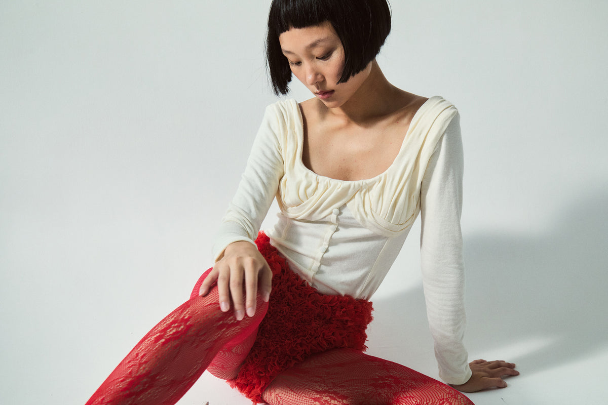 Iris Top | Ivory