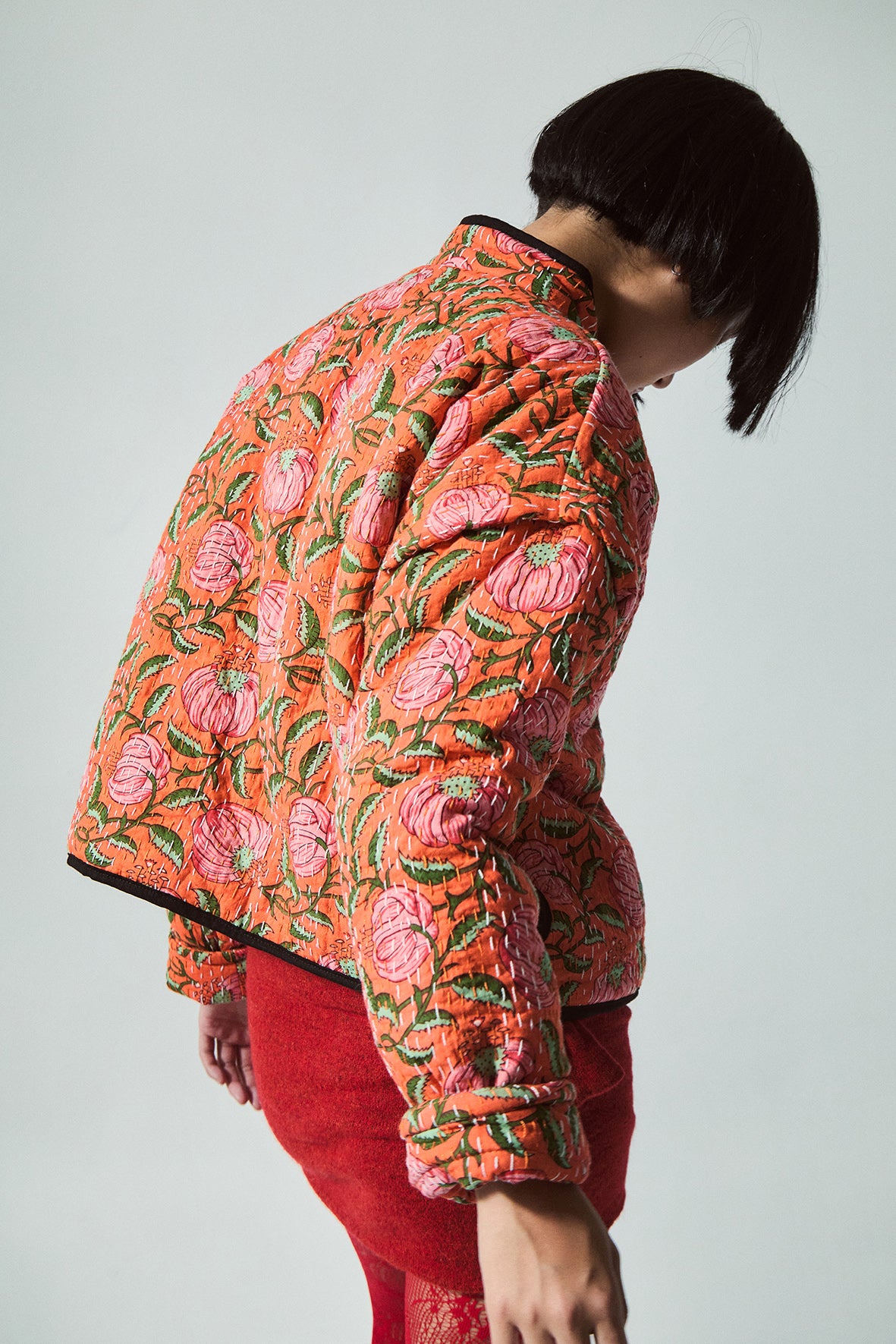 Sakura Quilted Jacket | Multi