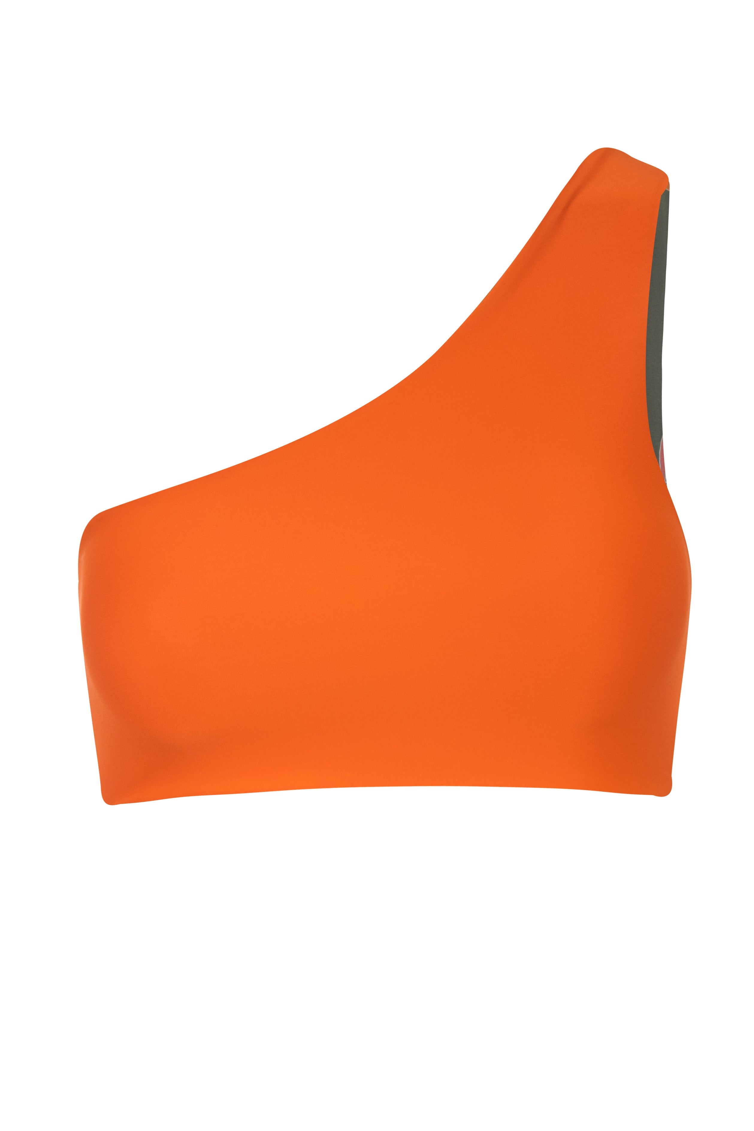 Currulao Top / Olive Chontaduro - Orange