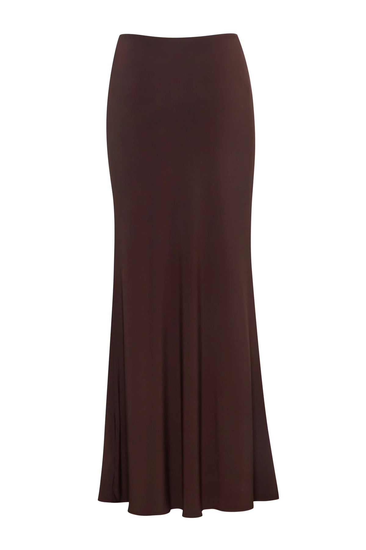 Uli Skirt by Baobab, side view with Decorative buttons and Textured fabric.