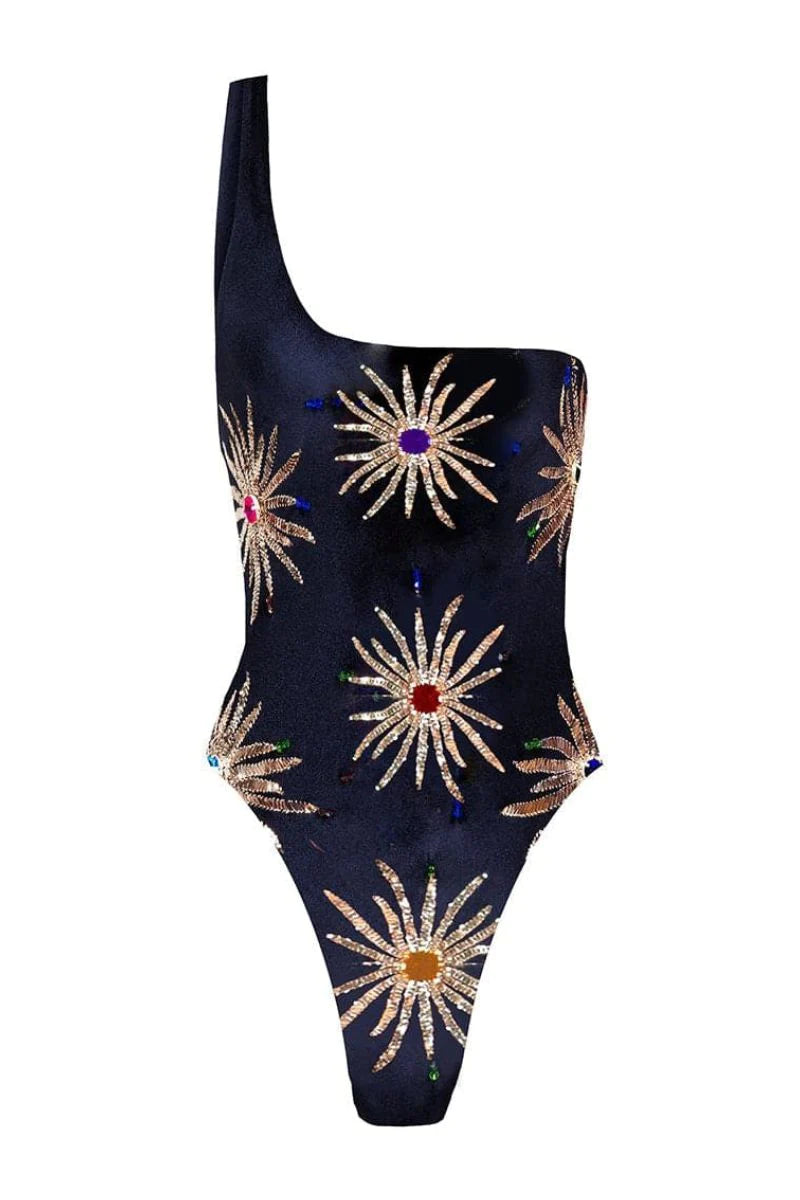 Oceanus - Callie One Piece  - Velvet Black