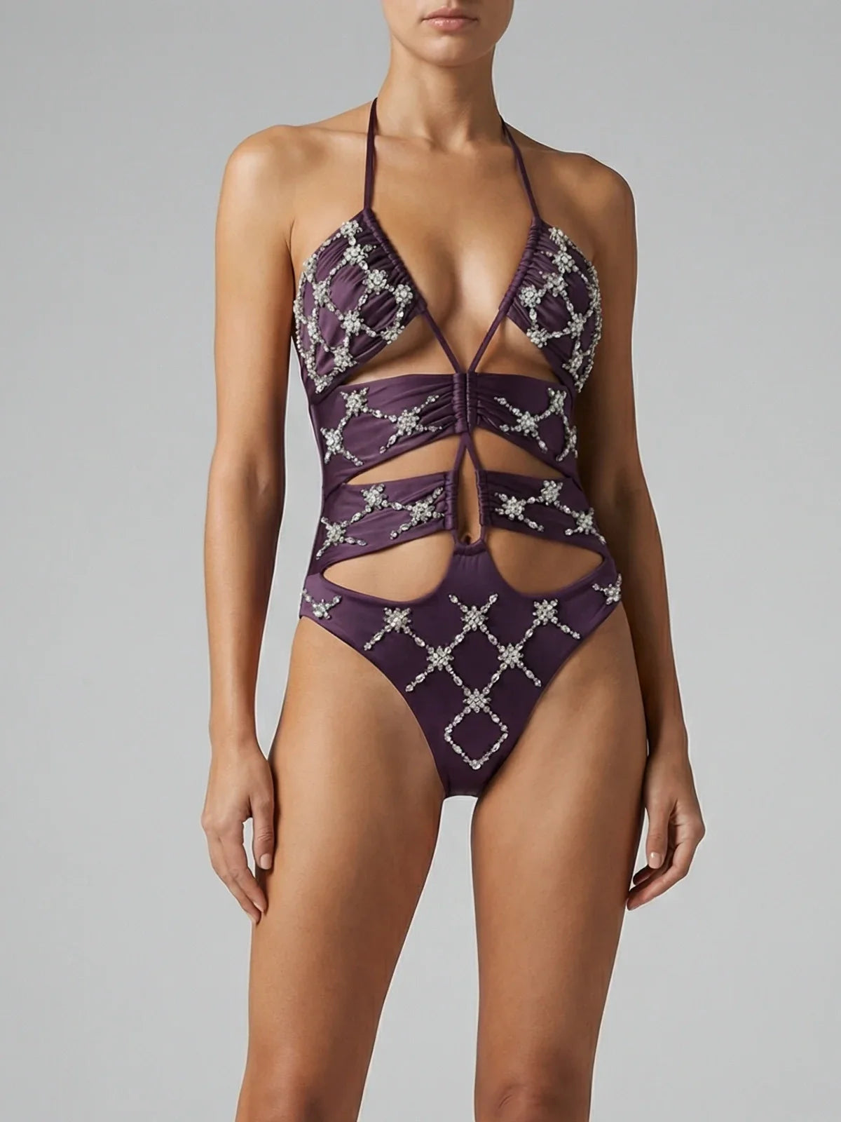 Oceanus | Violet Swimsuit