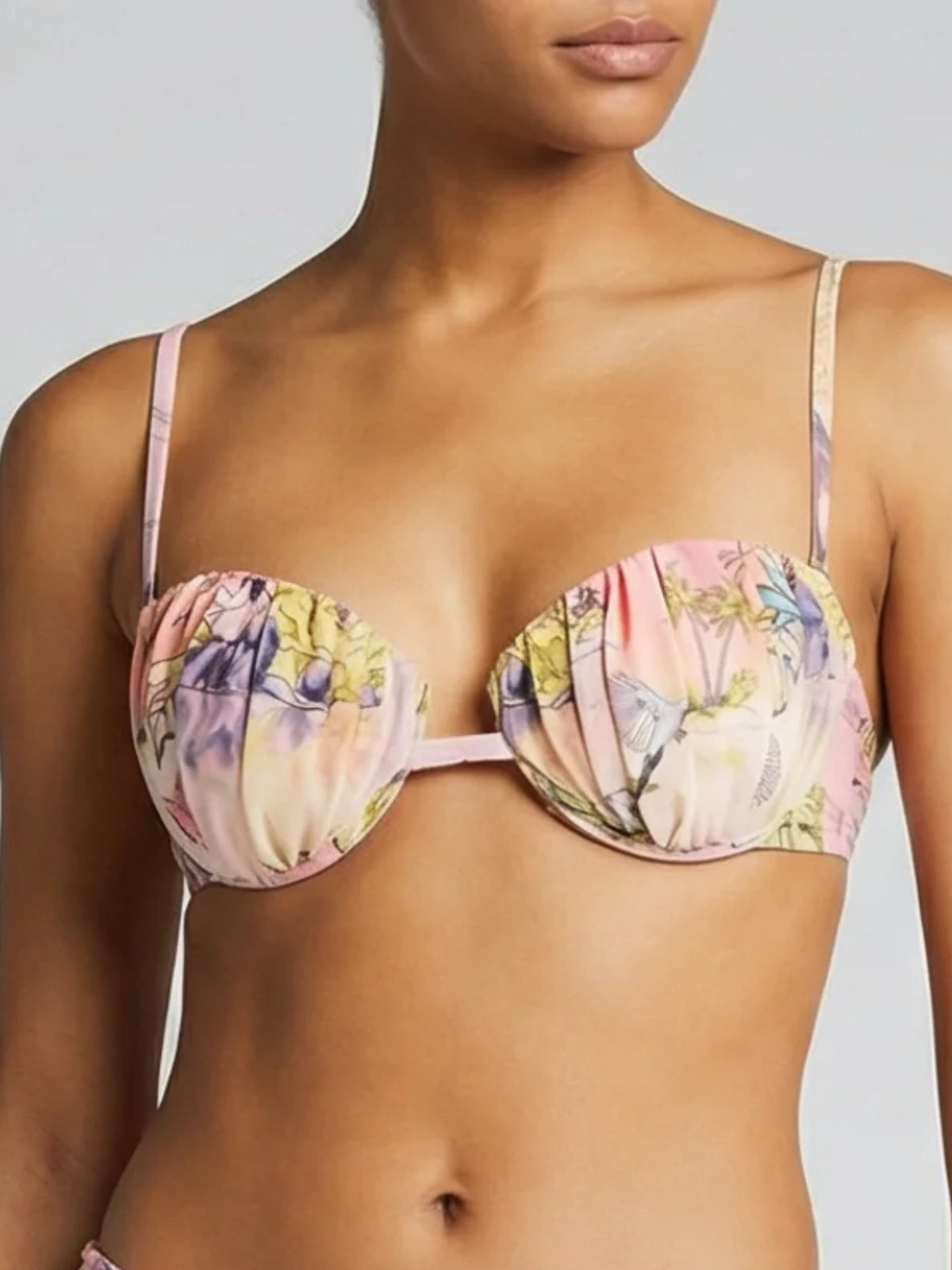 Cynthia Cupped Bikini Top Pink