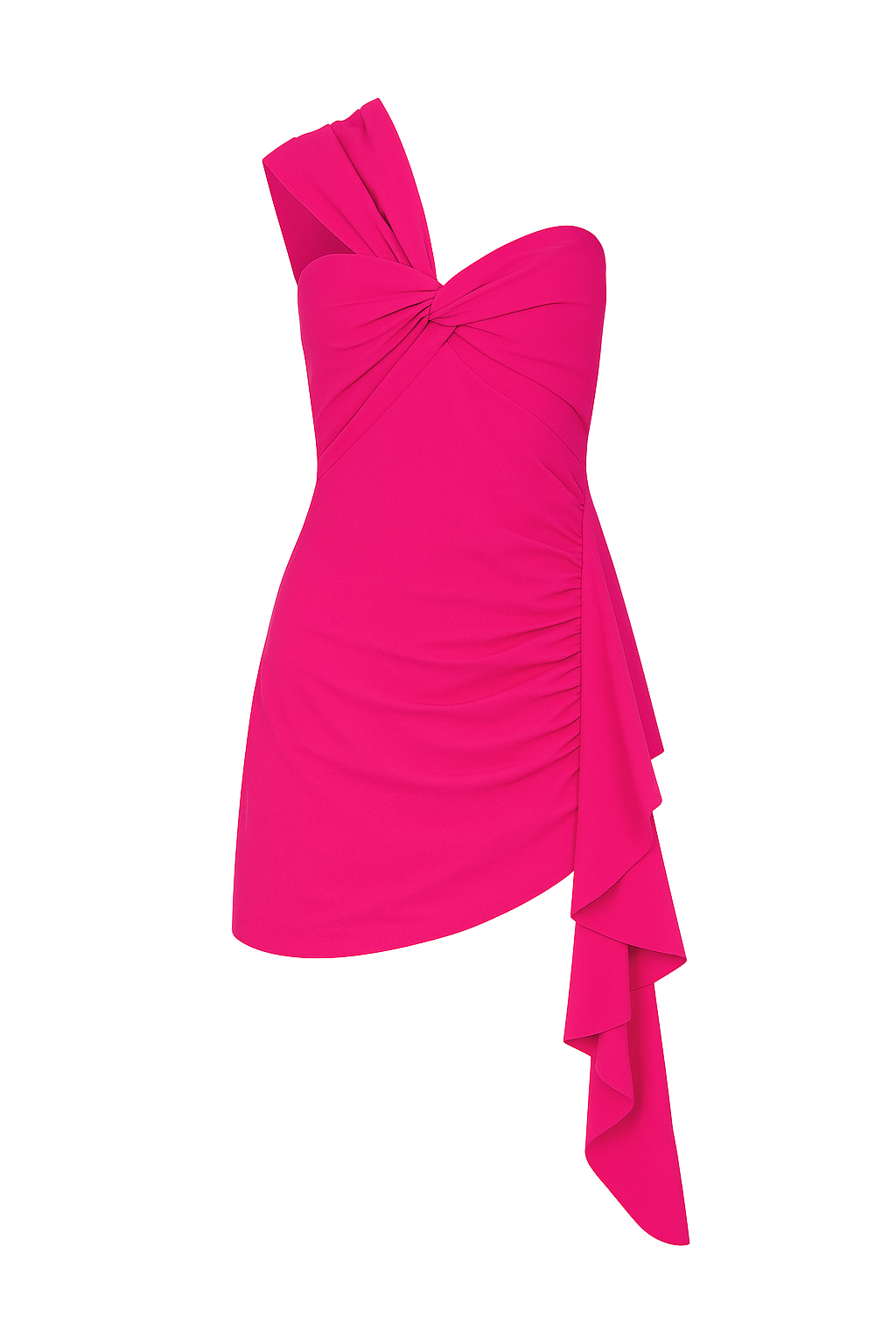 Solange Dress (Fuchsia Bizet)