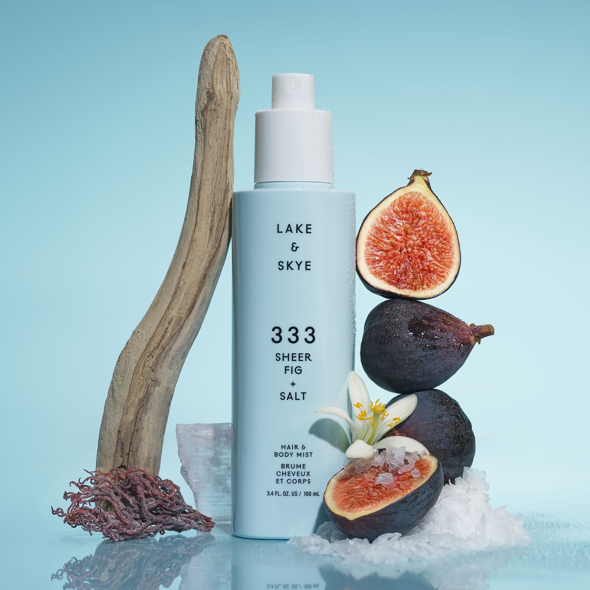 333 Sheer Fig + Salt Hair & Body Mist | Lake and Skye Tru Fragrance & Beauty LLC