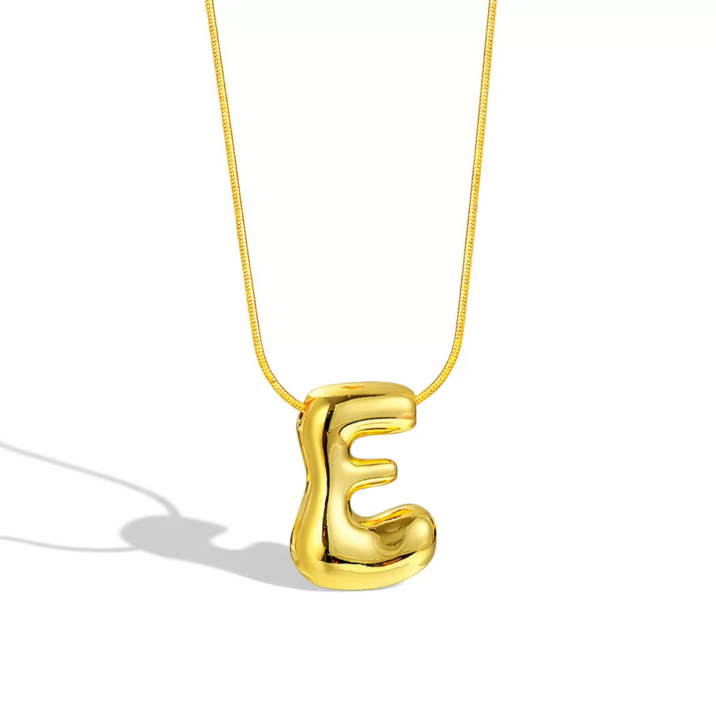 Alphabet Necklace V2 (Pendant + Chain)