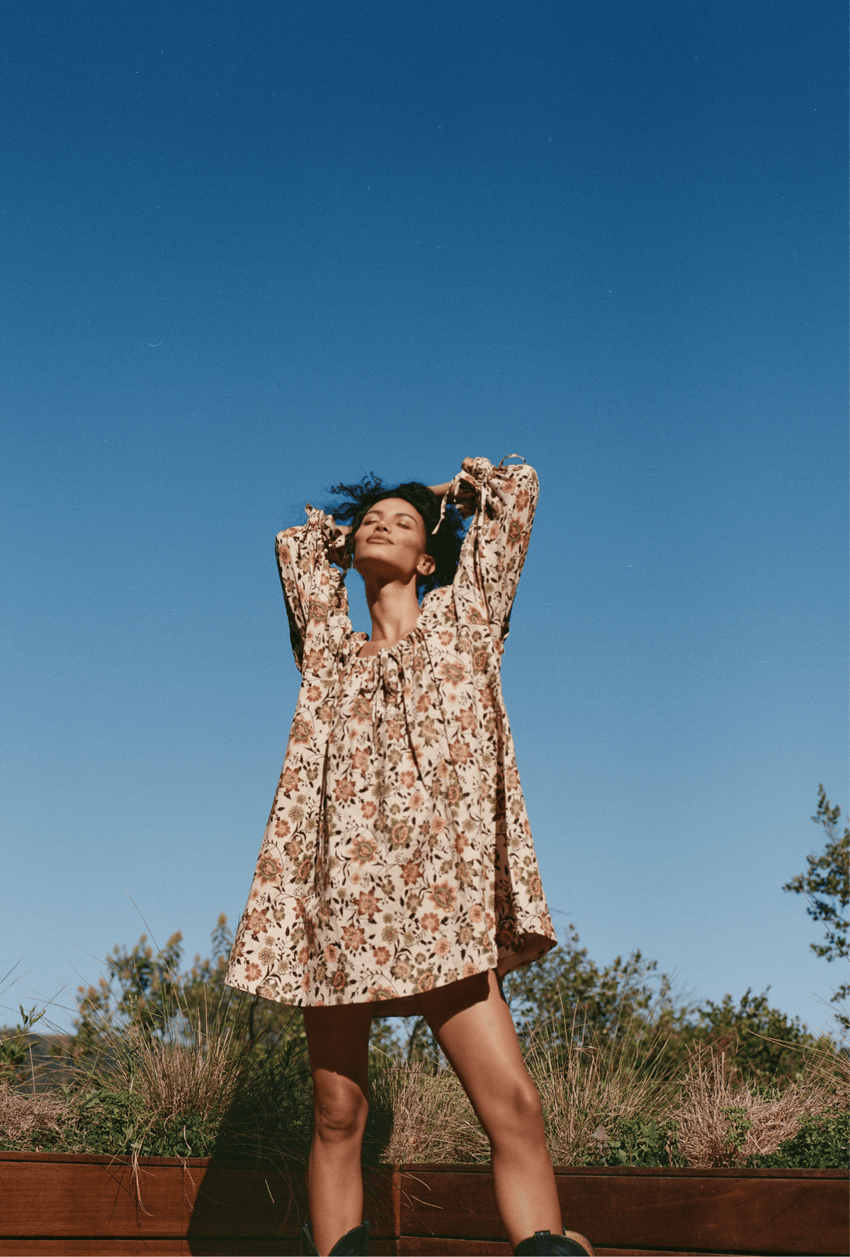 The Madelaine Babydoll Dress in Oona