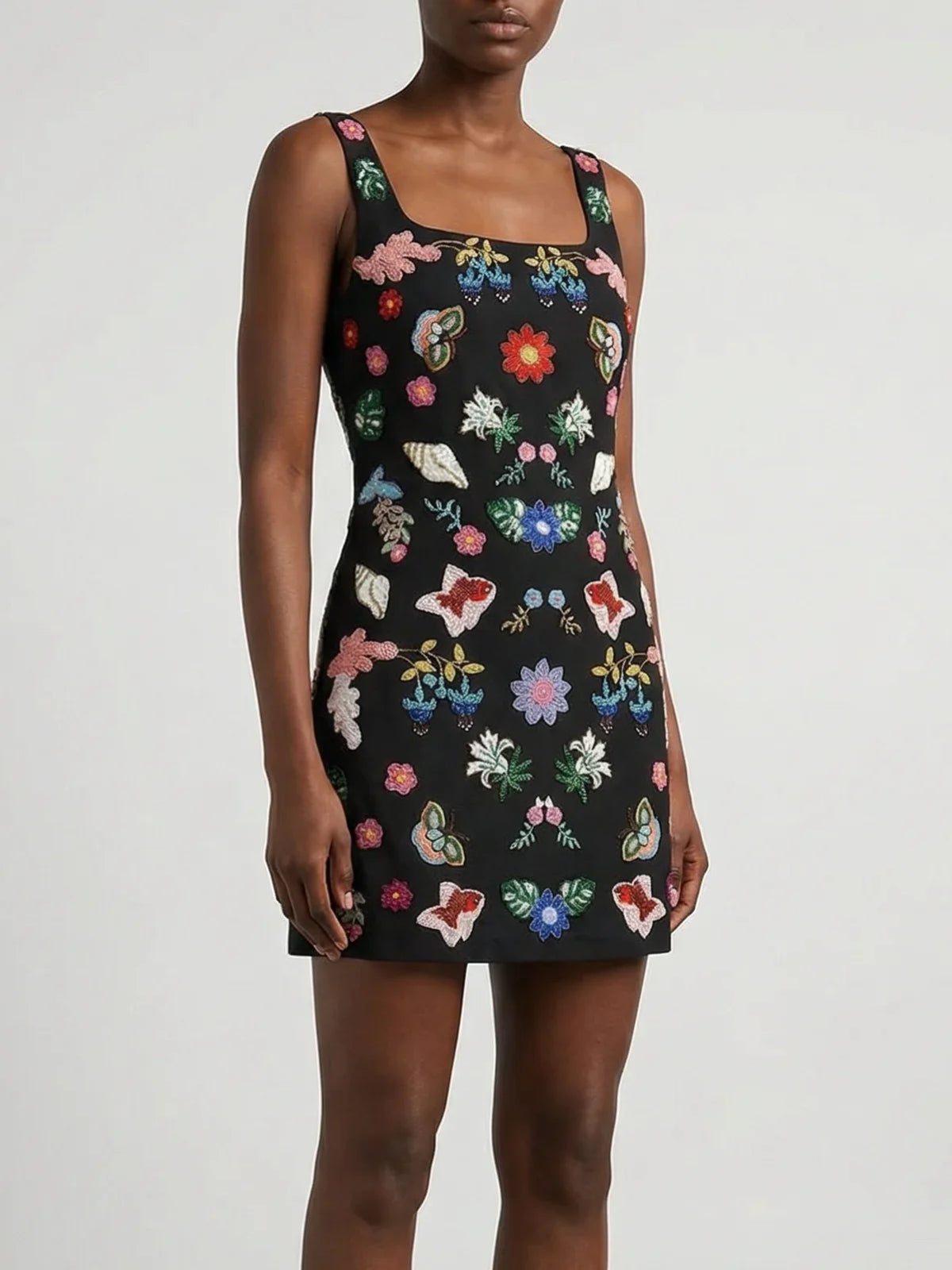 Marina Reef Dress | Black