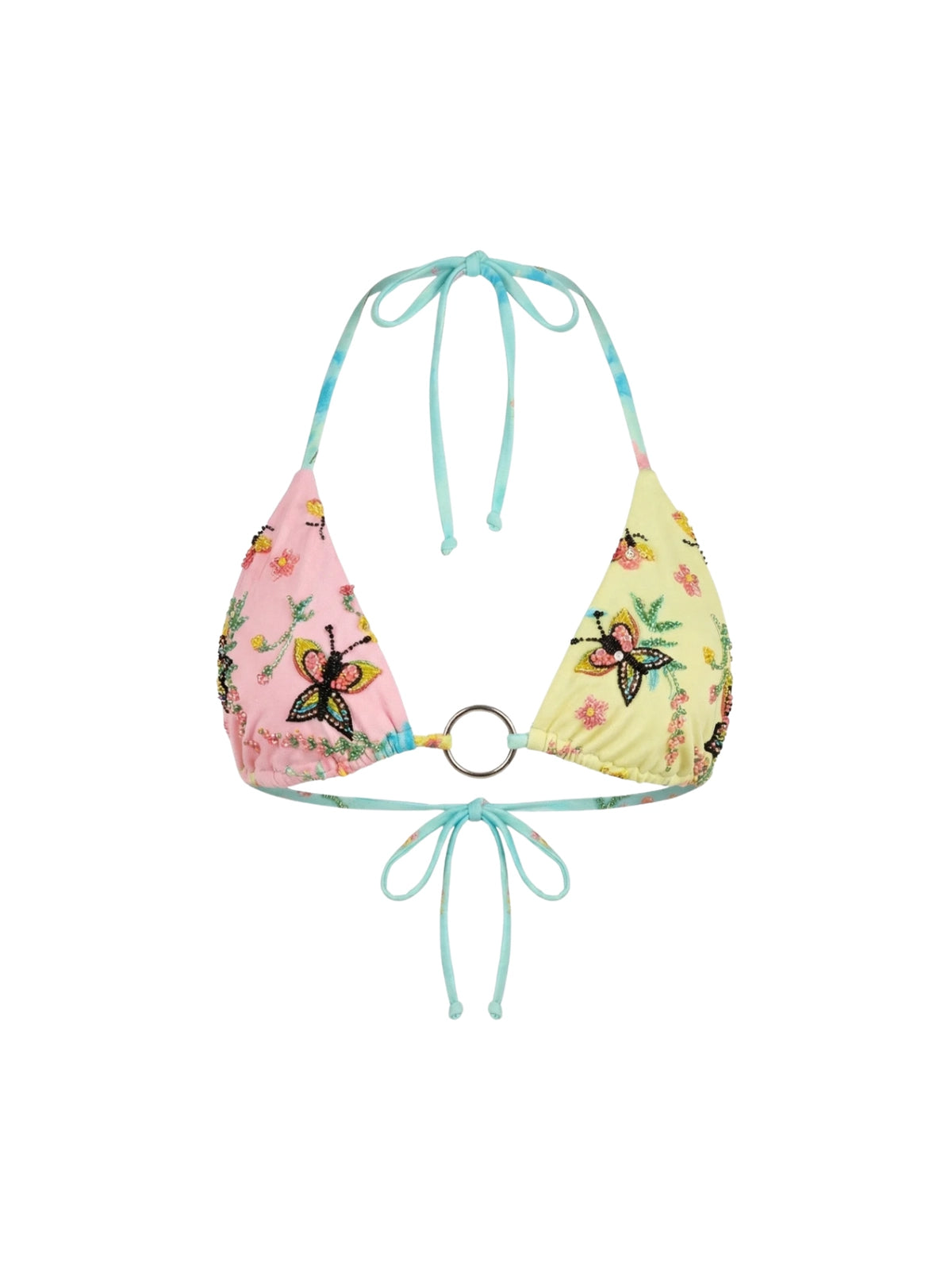 Kehlani Exclusive Print Bikini Top Multi Colour