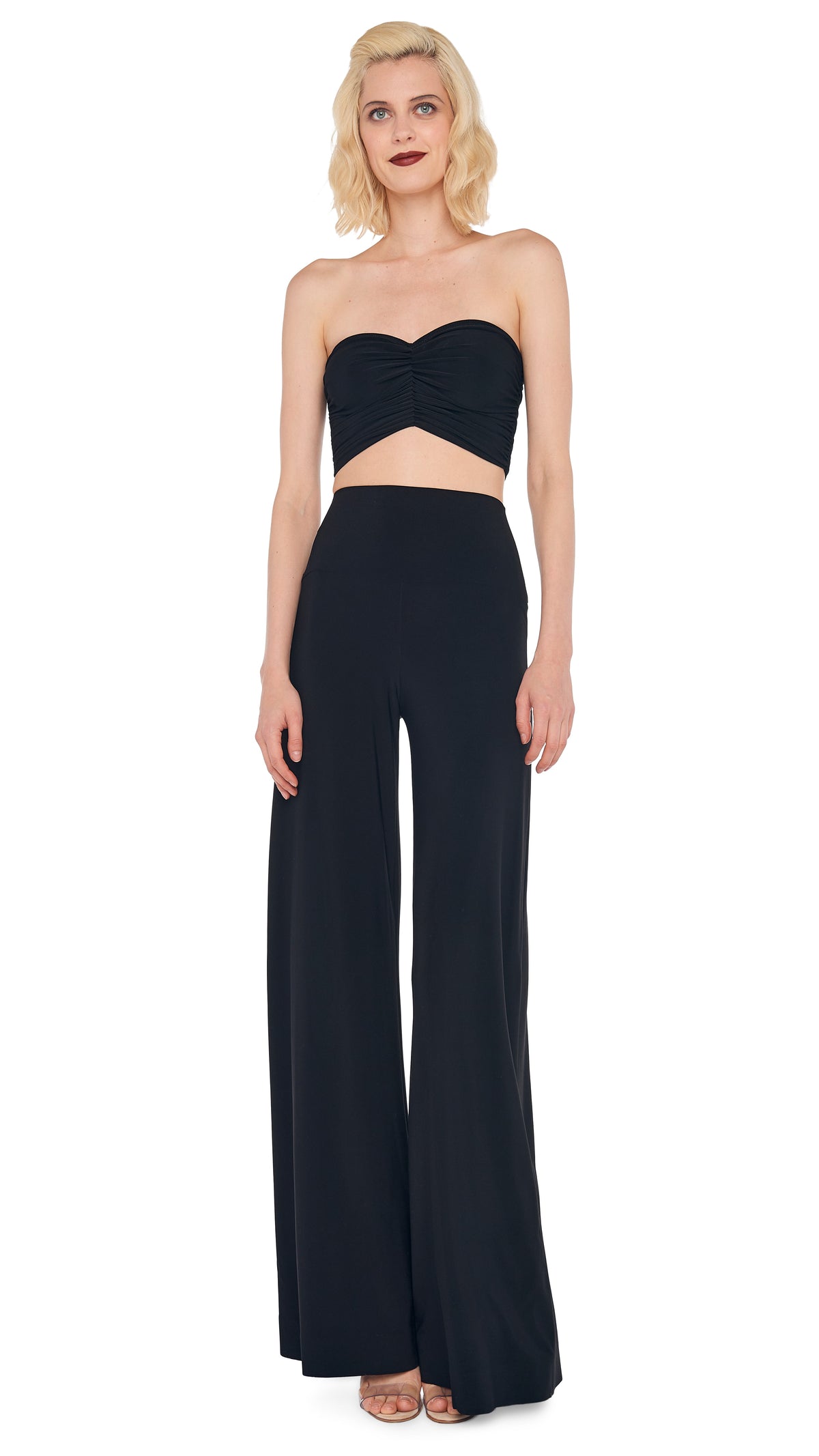 CROPPED SLINKY BRA