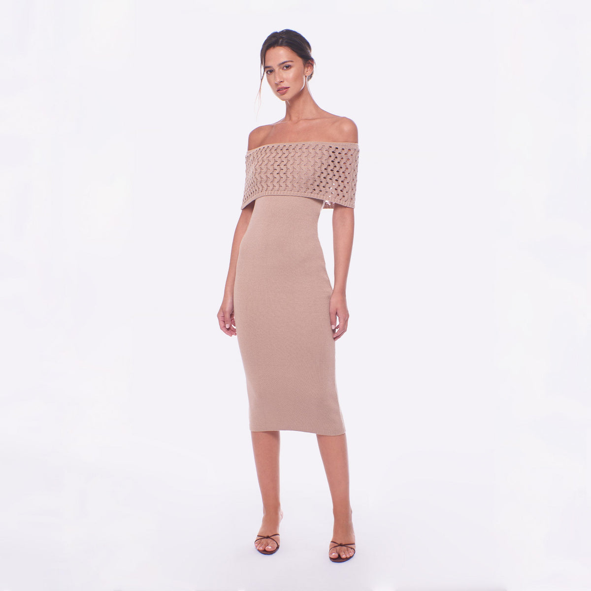 Avril Midi Knit Dress