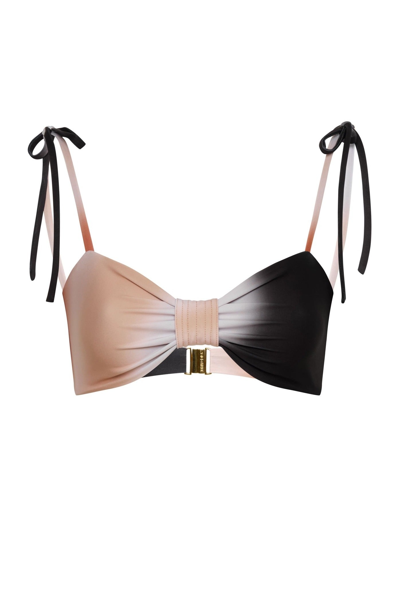 San Miguel Top / Black Nude Tie Dye