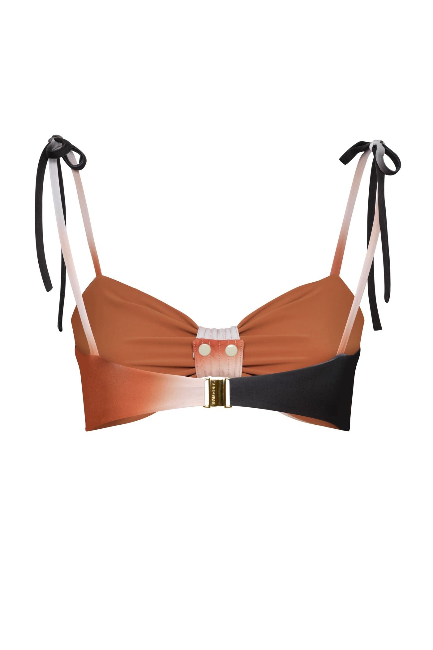 San Miguel Top / Black Nude Tie Dye