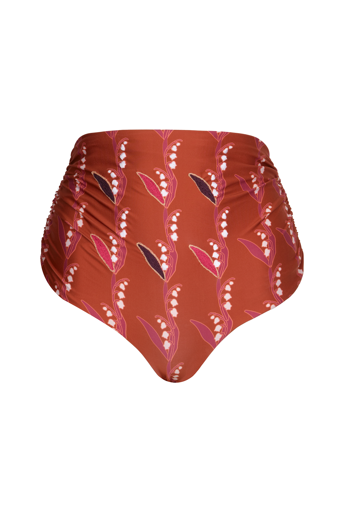 Victoria Vintage Hand Embroidered Bottom / Terra Flor de Mayo
