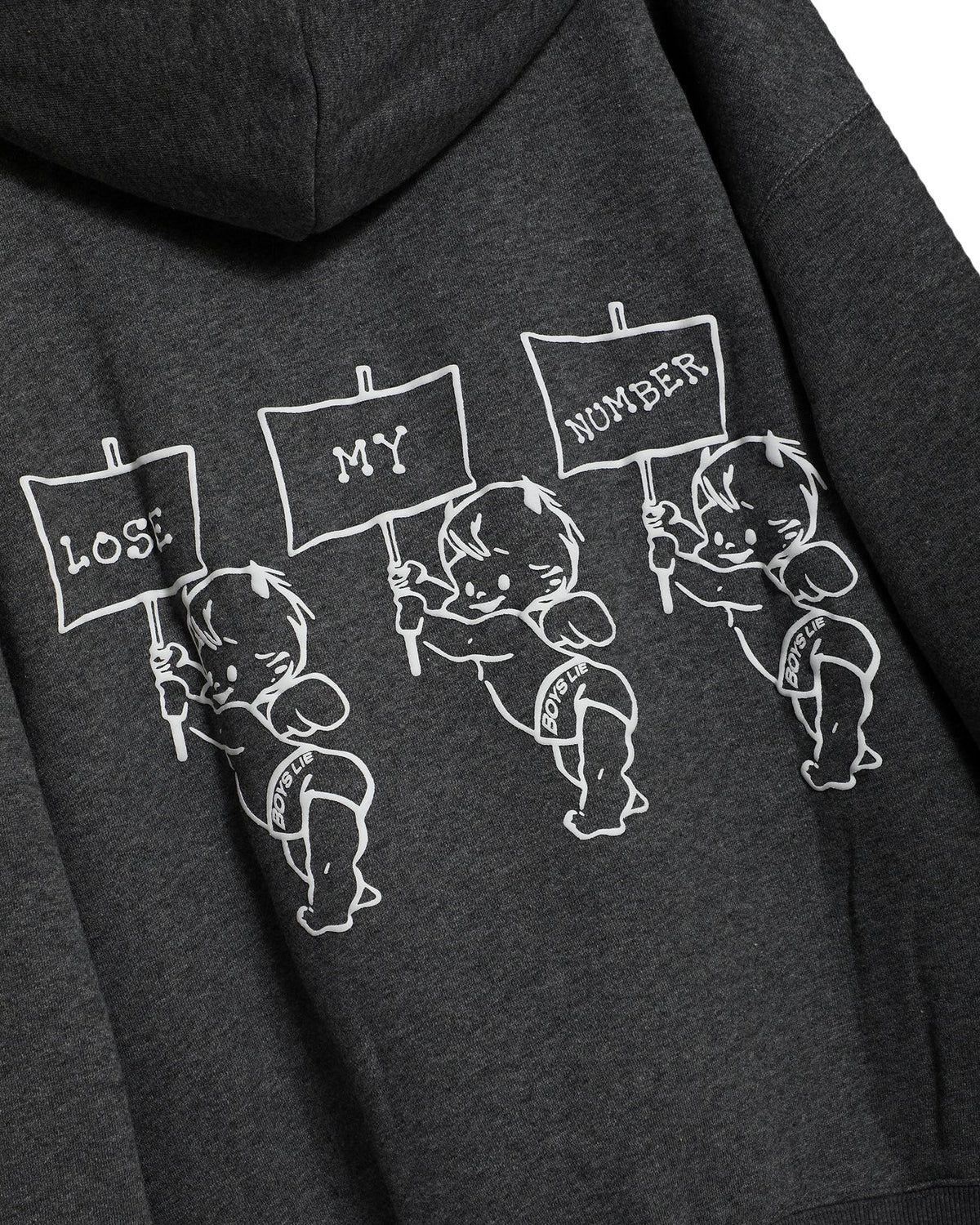 Read The Signs V2 Grey Hoodie