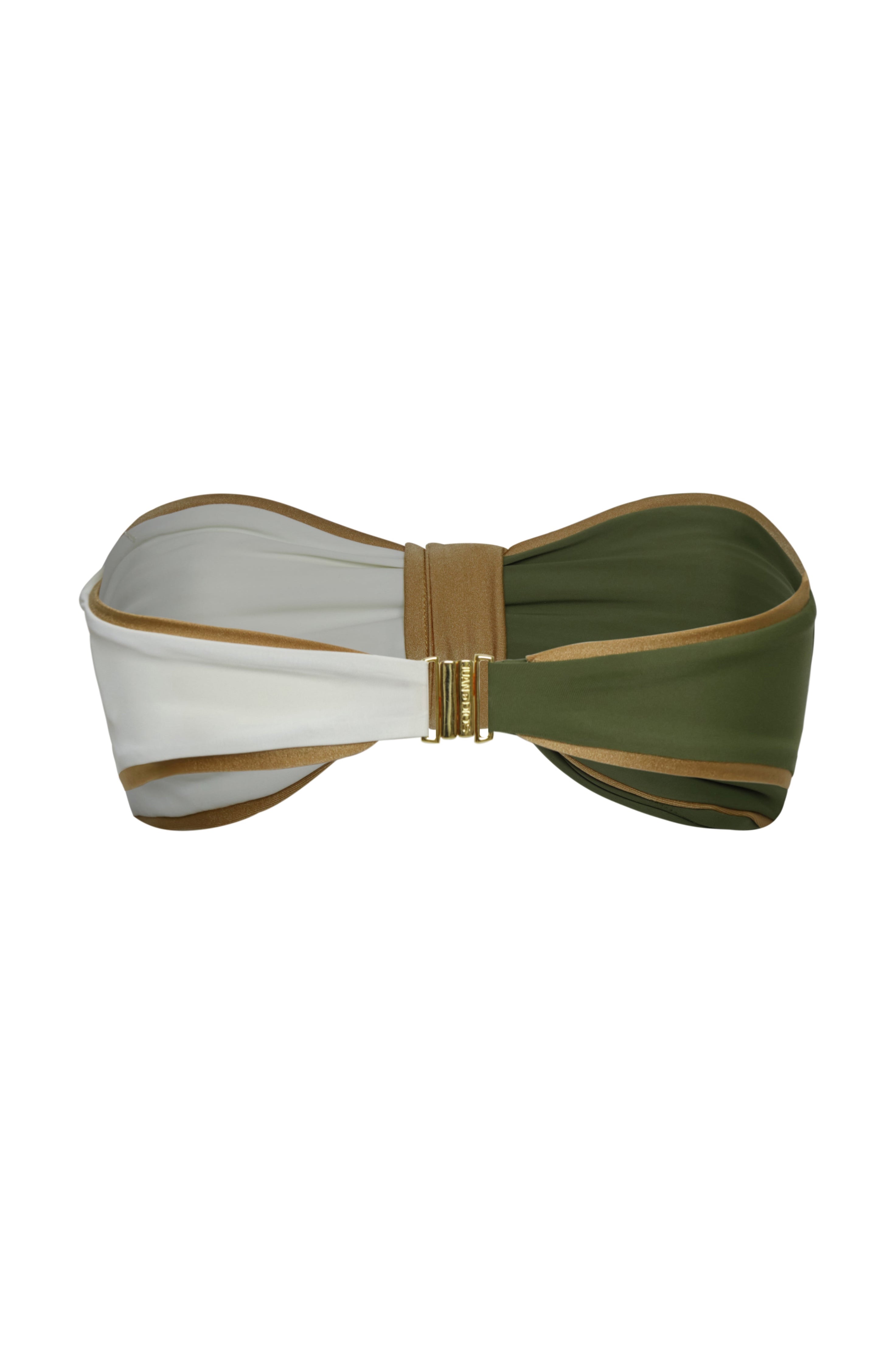 Emma Top / Green - Ivory