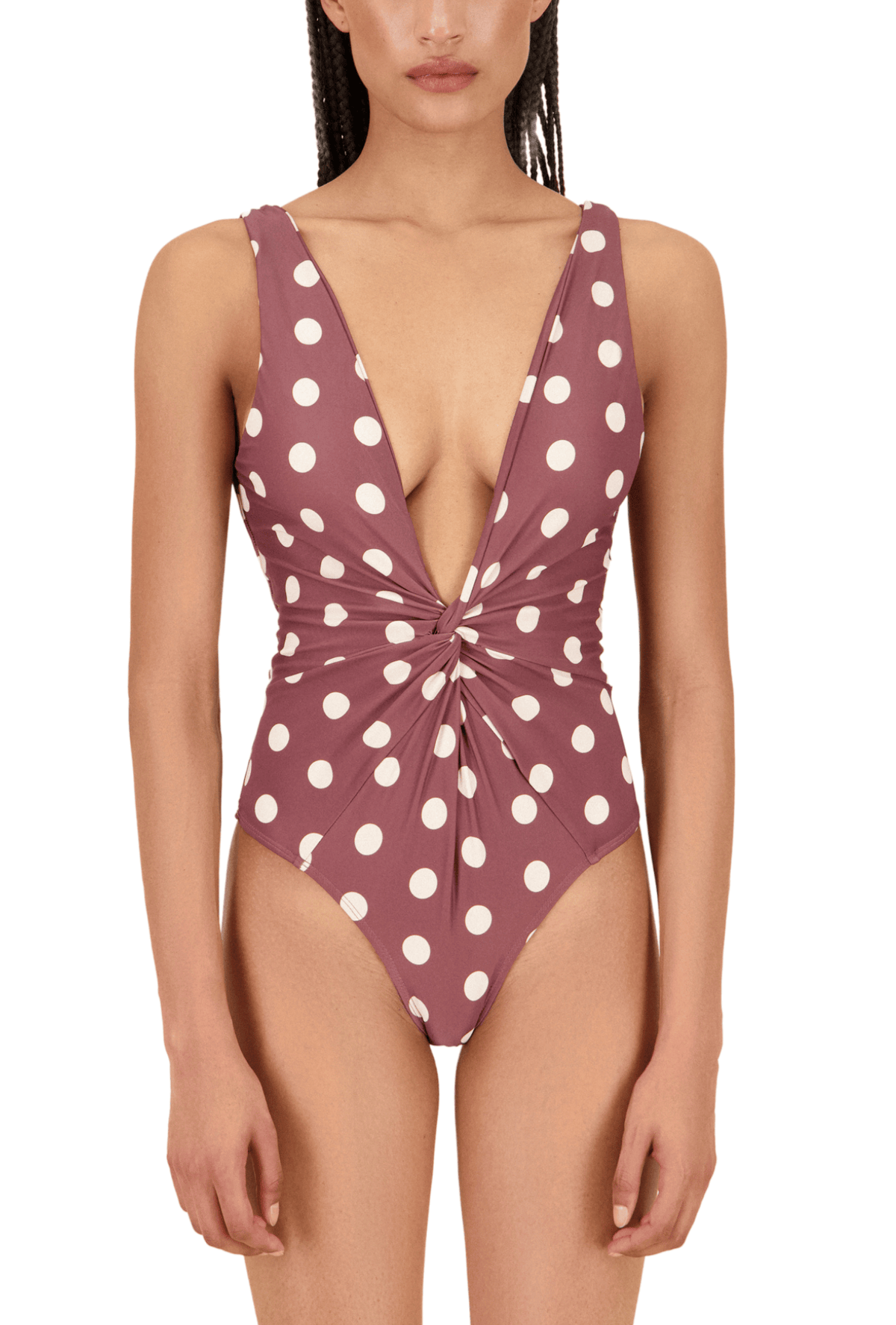 The Olivia One Piece in Polka Dot