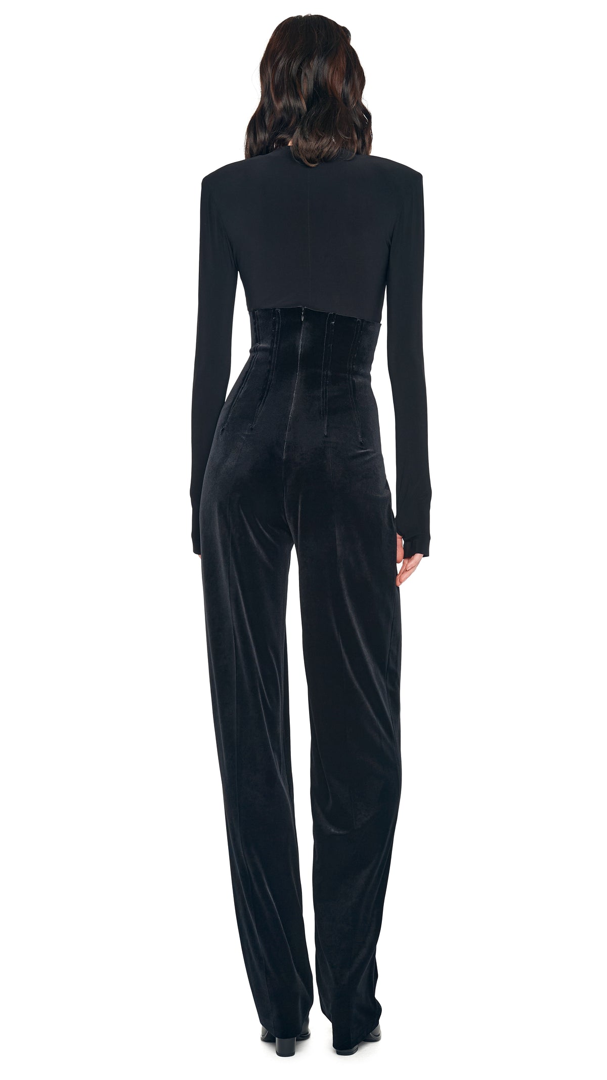 HIGH WAIST TAILORED PLEAT PANT