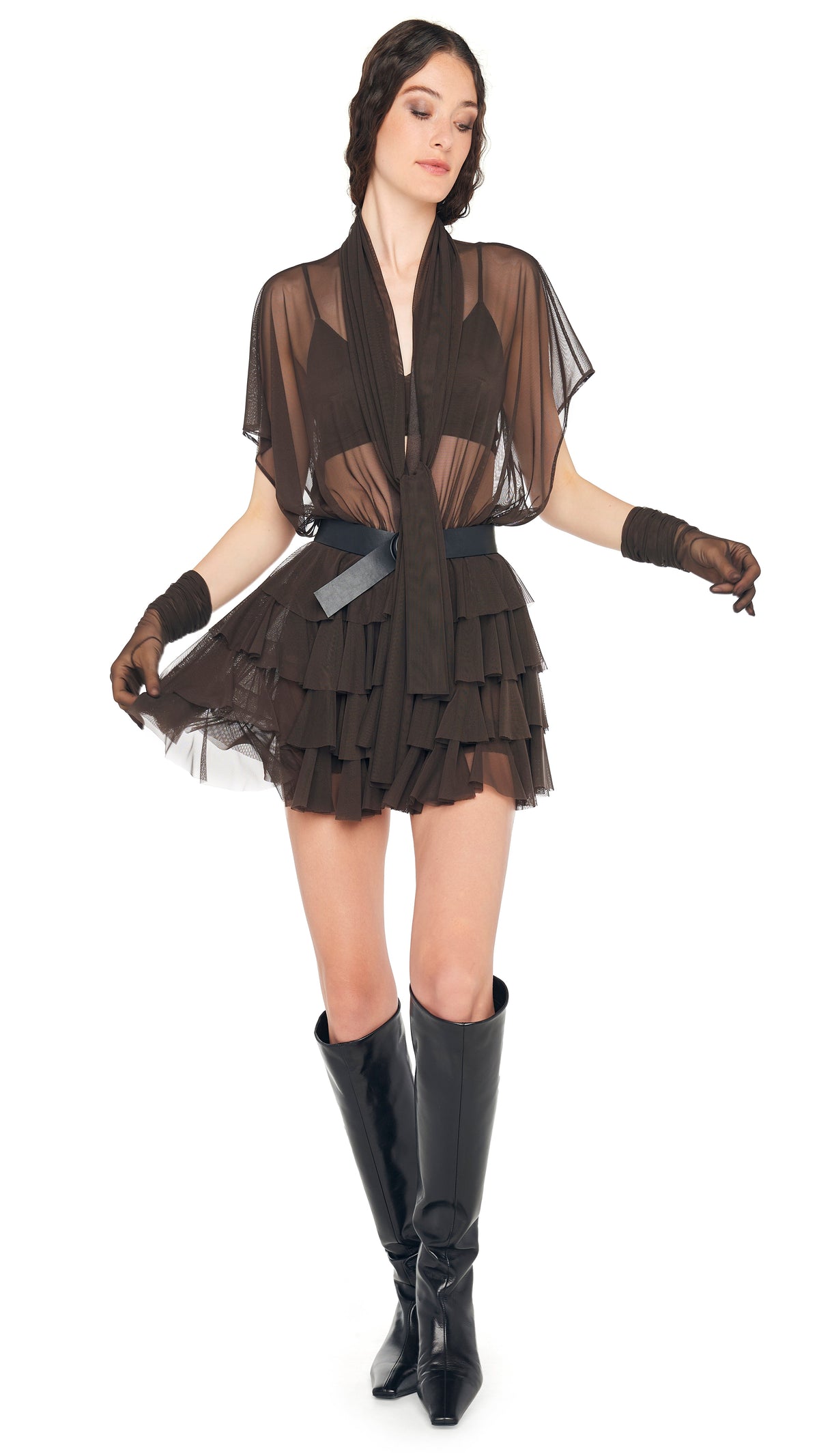 LAUREN MINI DRESS W/BOW