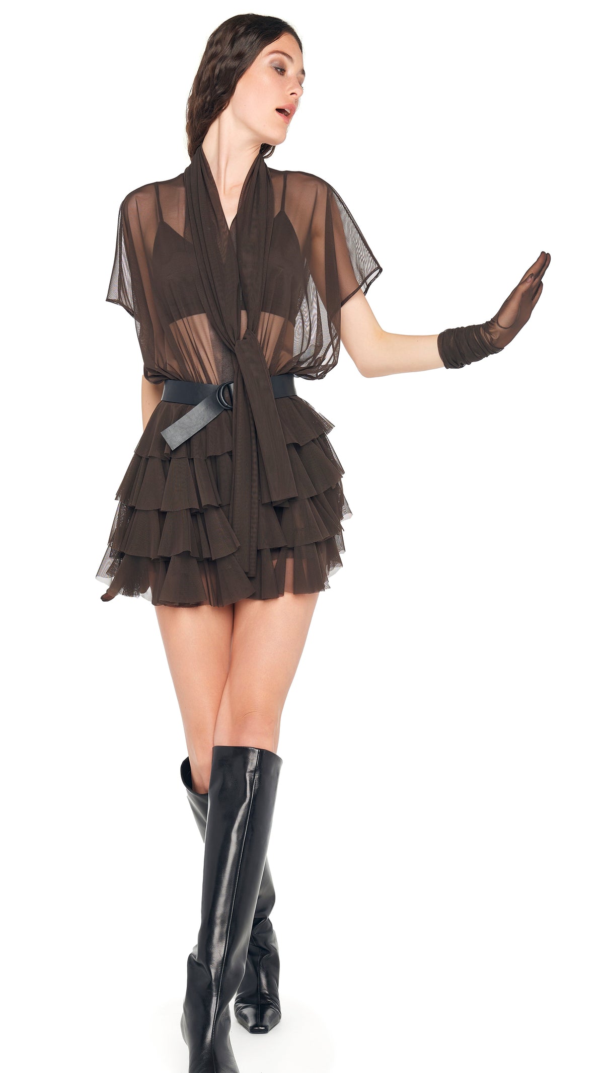 LAUREN MINI DRESS W/BOW