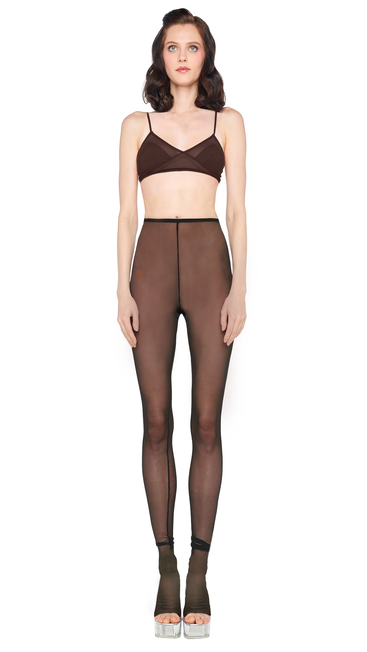LEGGING W/ FOOTIE W/O WAISTBAND