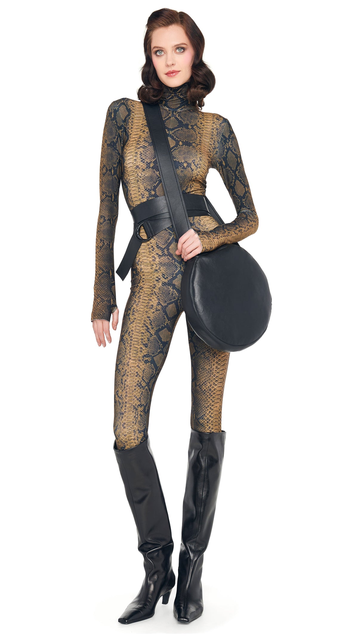 LONG SLEEVE SLIM FIT TURTLE CATSUIT