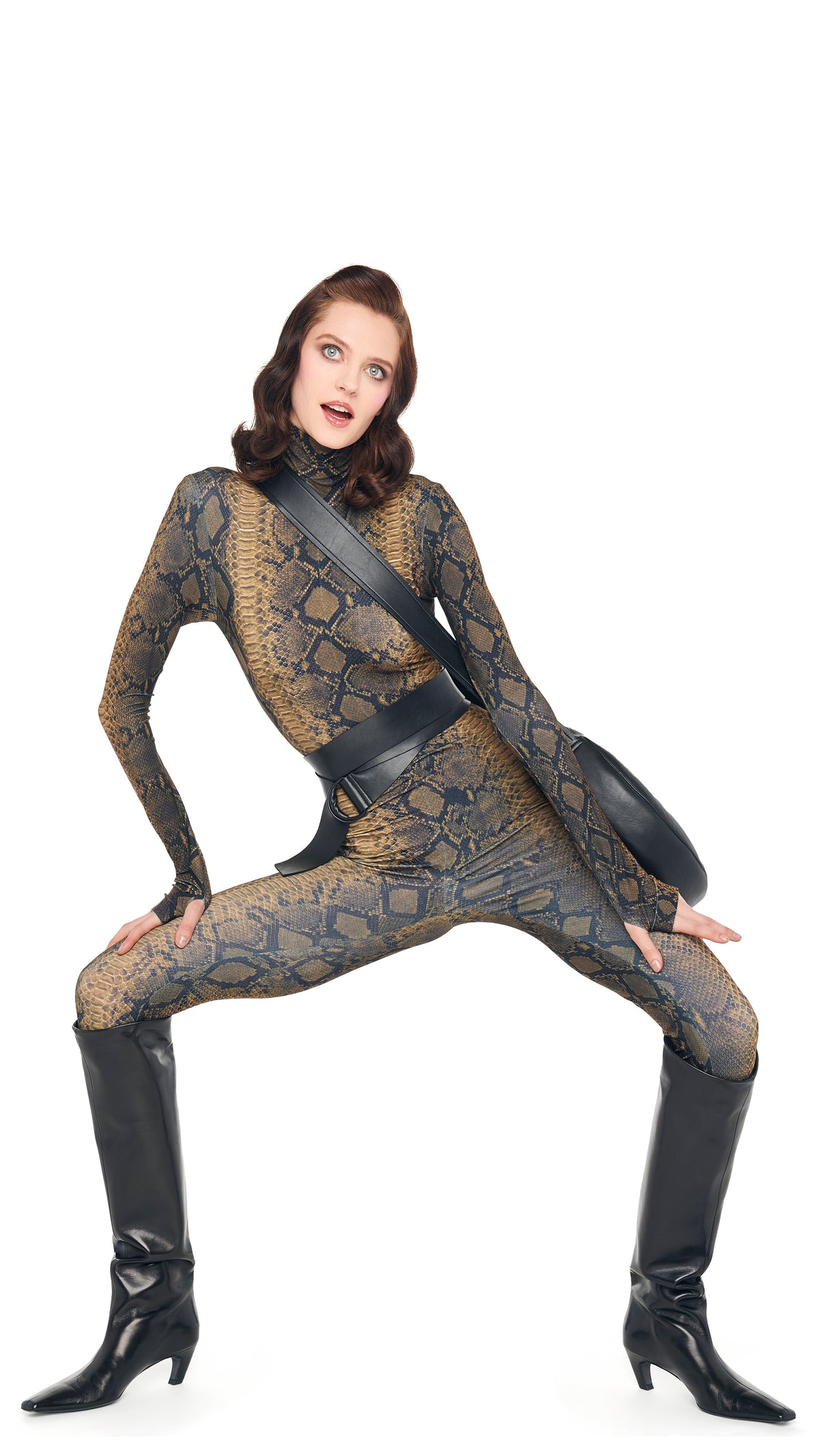 LONG SLEEVE SLIM FIT TURTLE CATSUIT