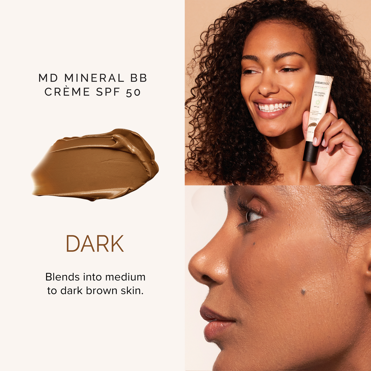 MD Mineral BB Crème SPF 50 DARK