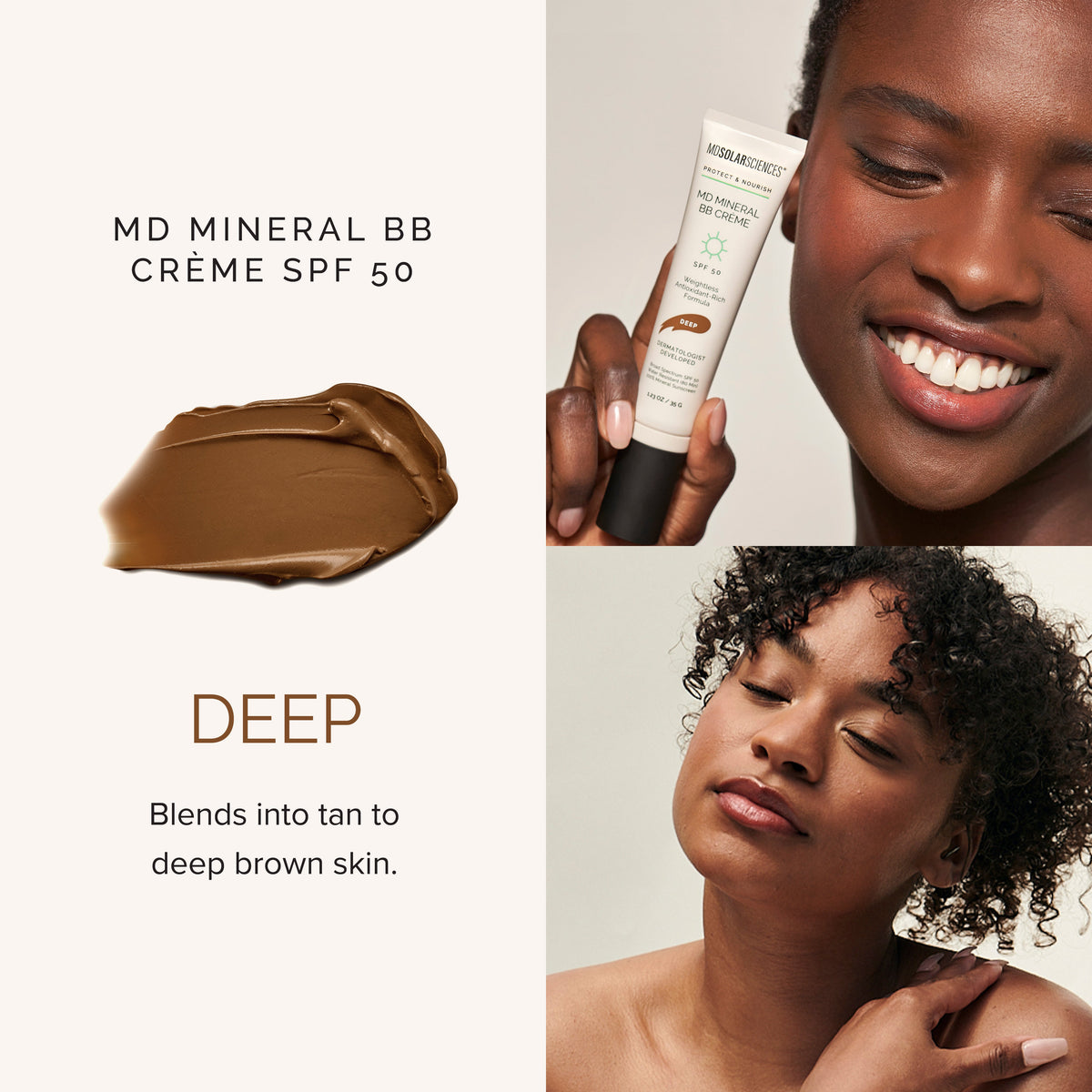 MD Mineral BB Crème SPF 50 DEEP